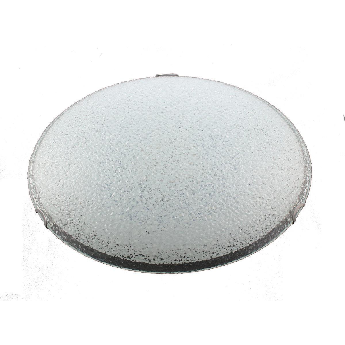 Plafoniera Reflex LED integrato bianco, in vetro,