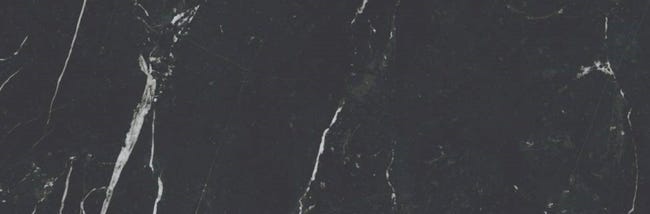 Battiscopa H 8 x L 60.5 cm nero venato - 1