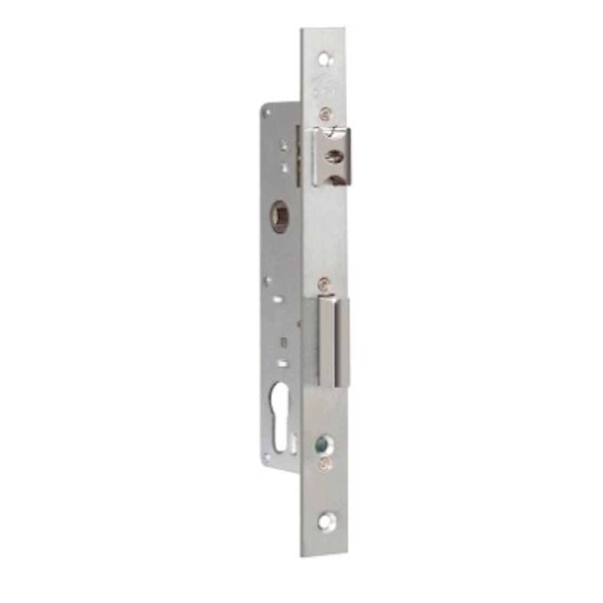 Serratura Da Incasso Tesa Assa Abloy 203140HL Per Porte In Legno - Cilindro In Ottone, Frontale Quadrato, Ingresso 40 Mm