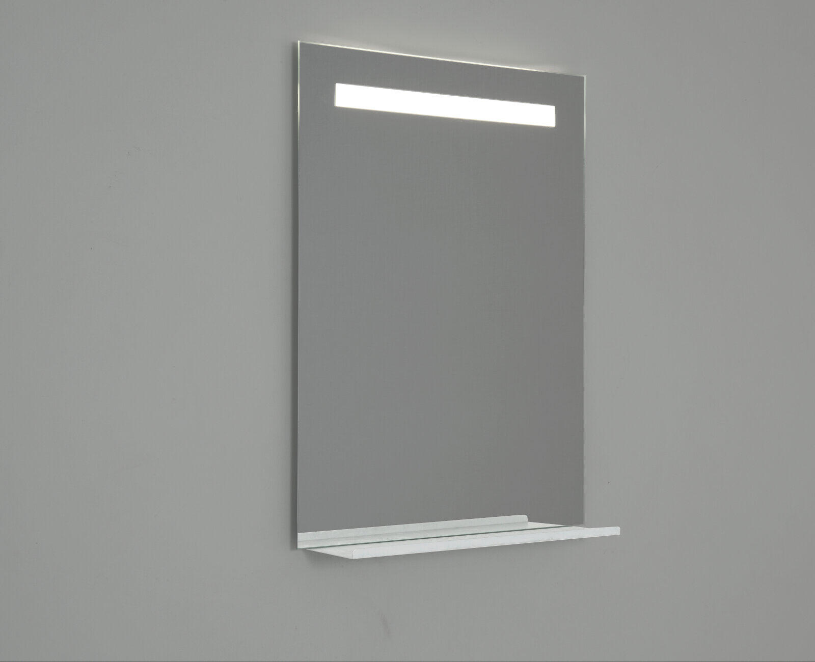 Specchio Con Illuminazione Integrata Bagno Rettangolare Good L 80 X H 60 Cm Leroy Merlin