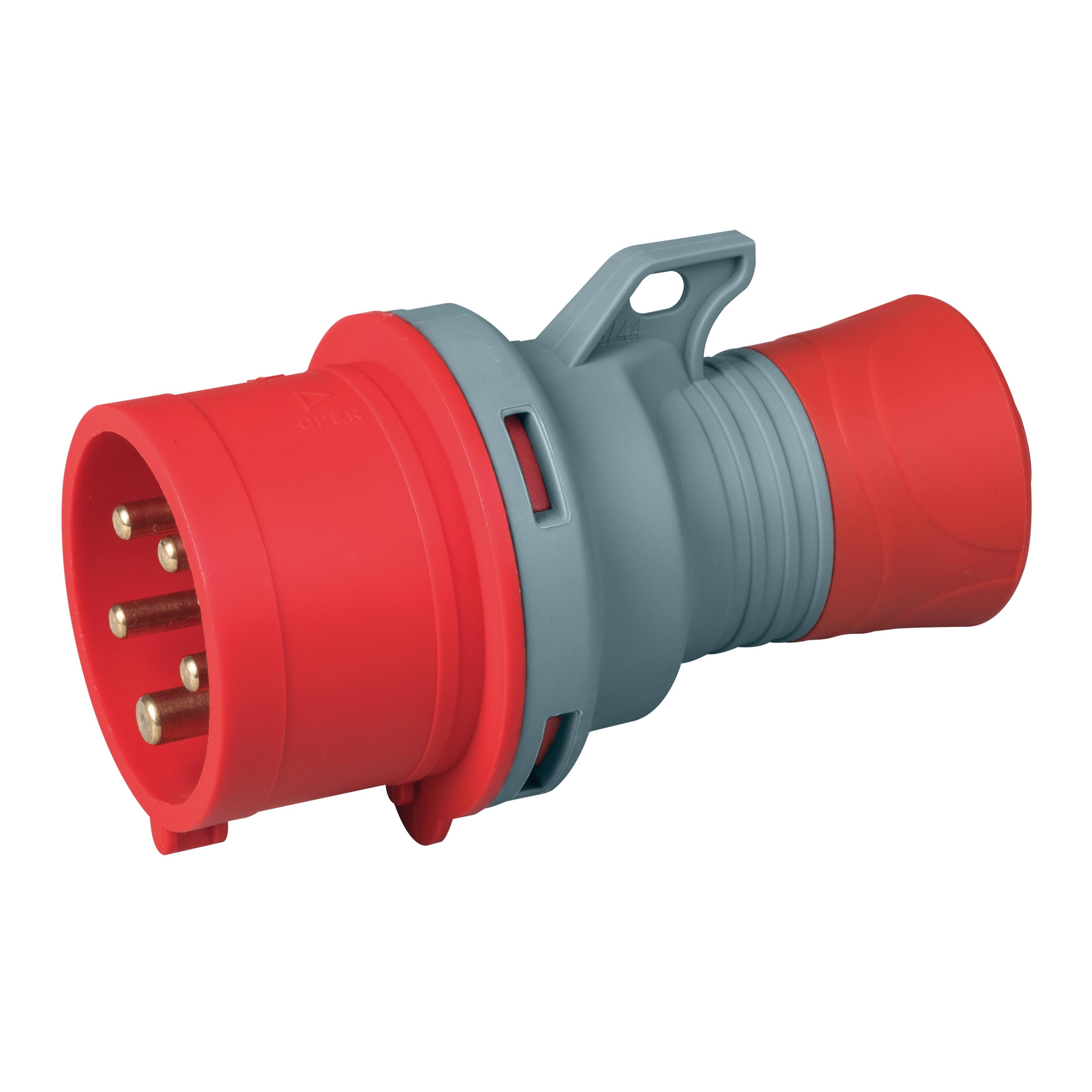 Spina CEE 5 Poli Rossa - PCE 40577L, Per Uso Industriale E Professionale - Foto 13