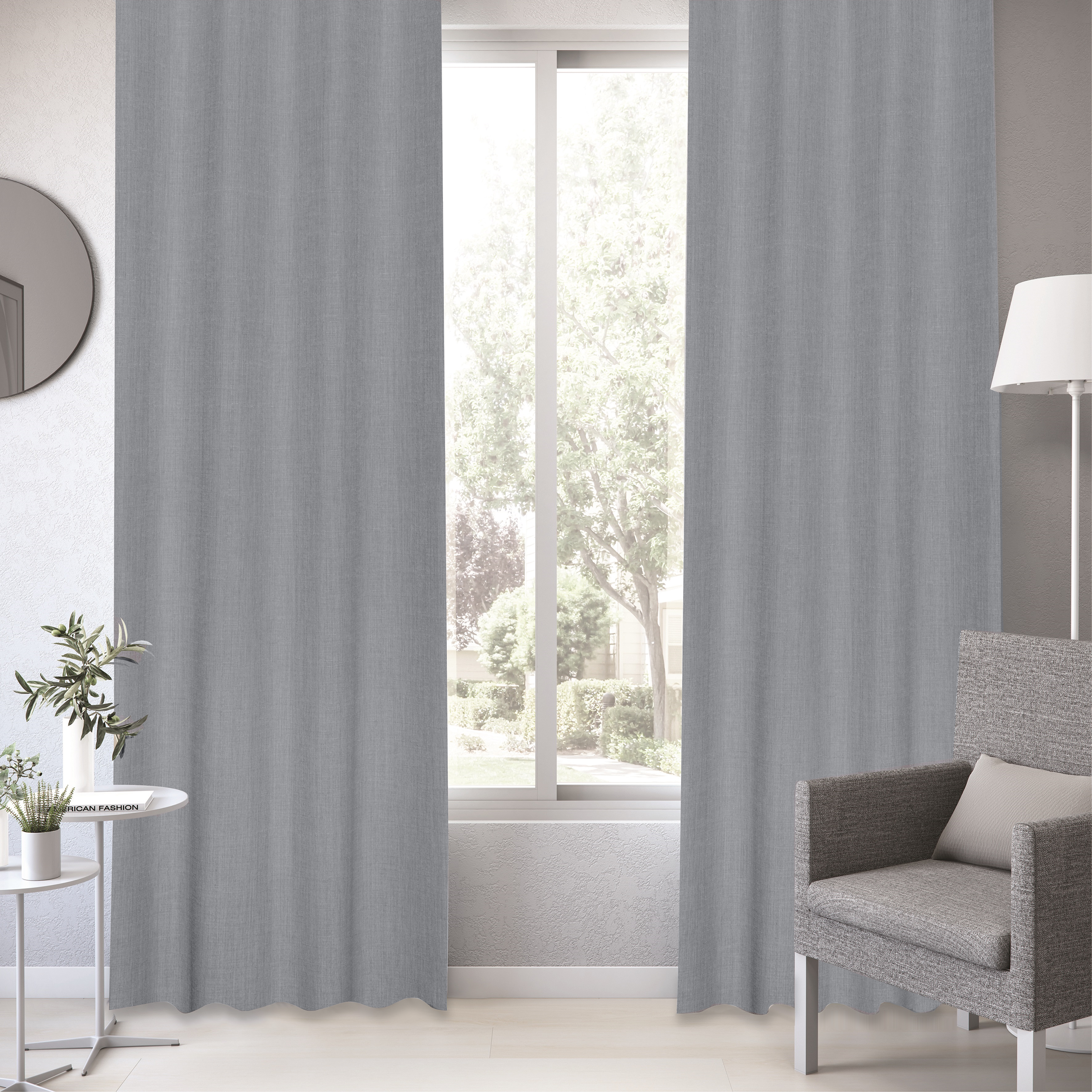 Douceur d'Interieur Tenda con occhielli Lissea in poliestere