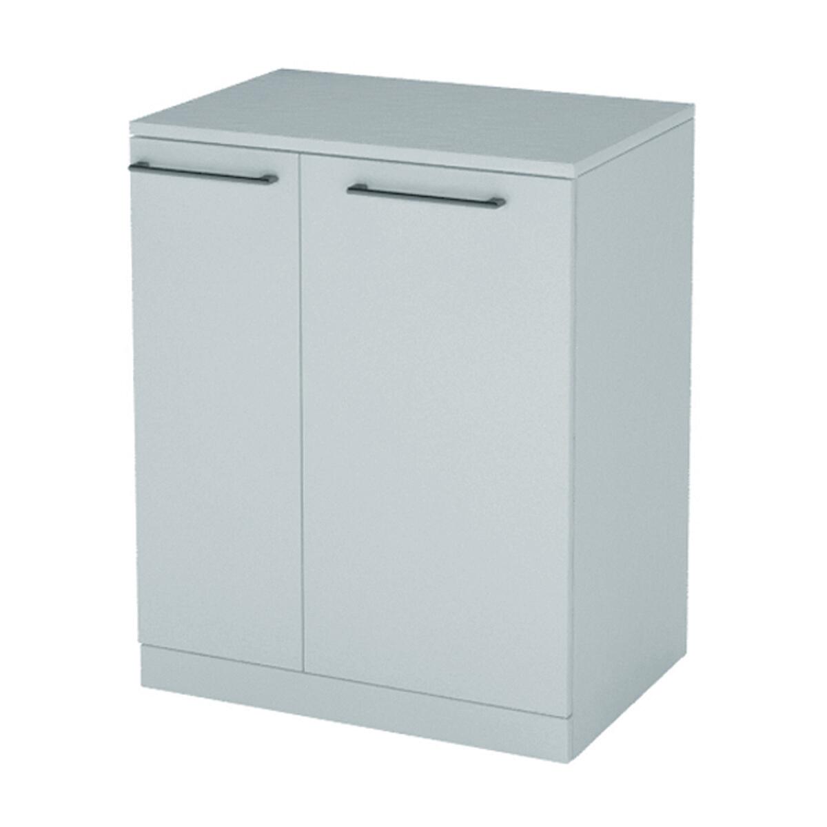 Mobile lavanderia Per lavatrice bianco rivestito L 75 x P 72 x H 93 cm