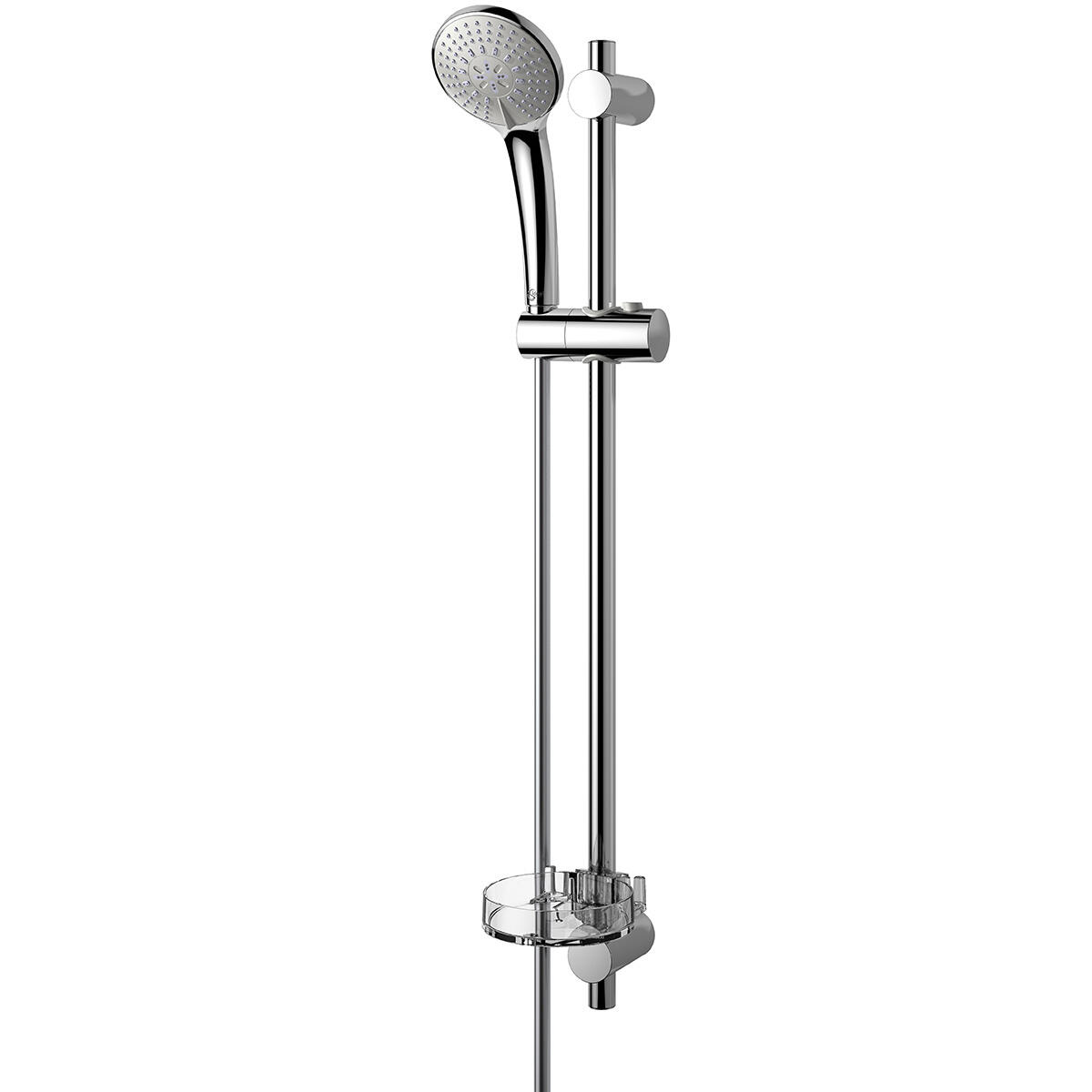 Saliscendi per doccia IDEAL STANDARD Doccetta tonda 10 cm 3 getti
