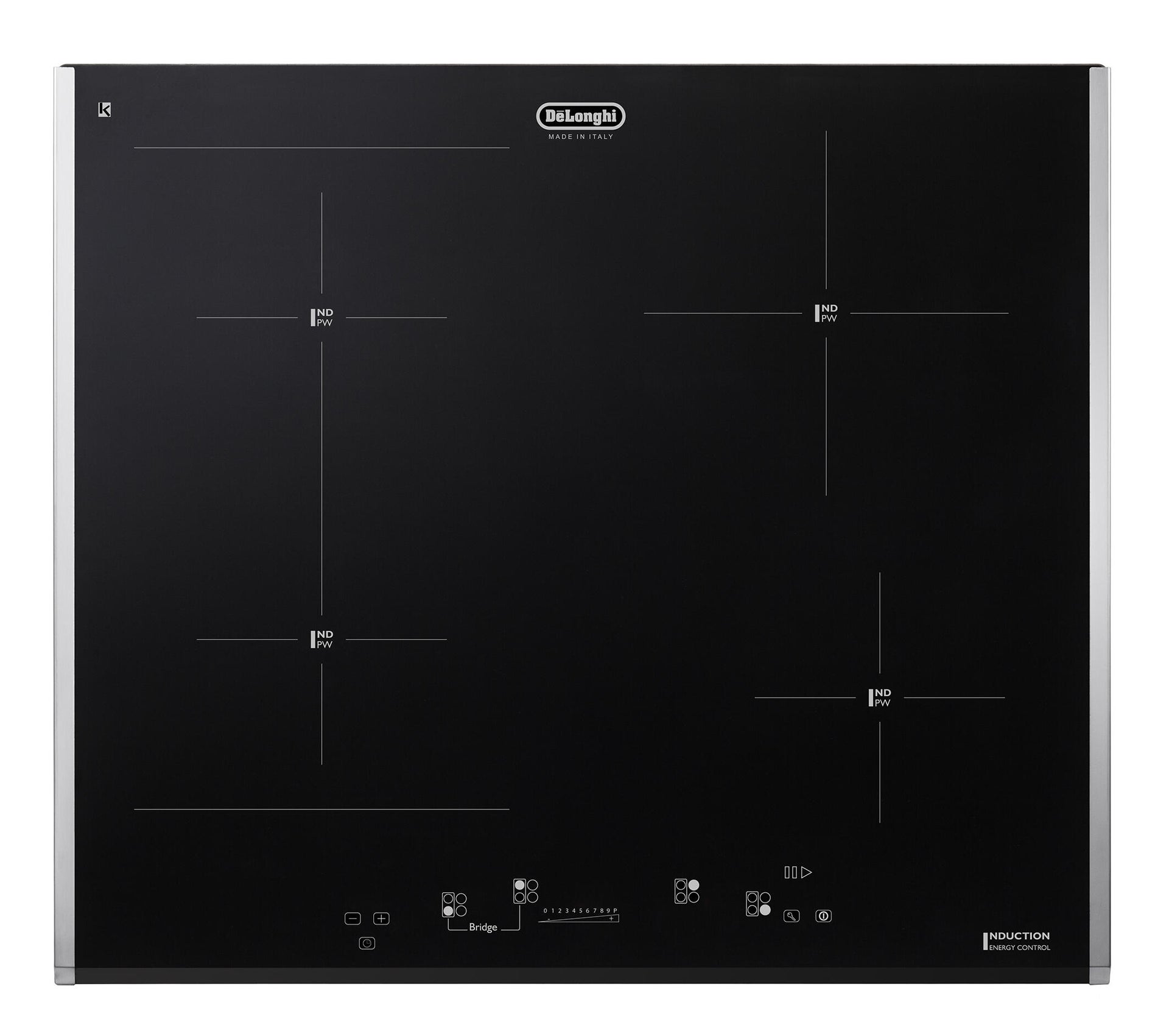 Piano cottura induzione 56 cm DE'LONGHI PIN 65 TC