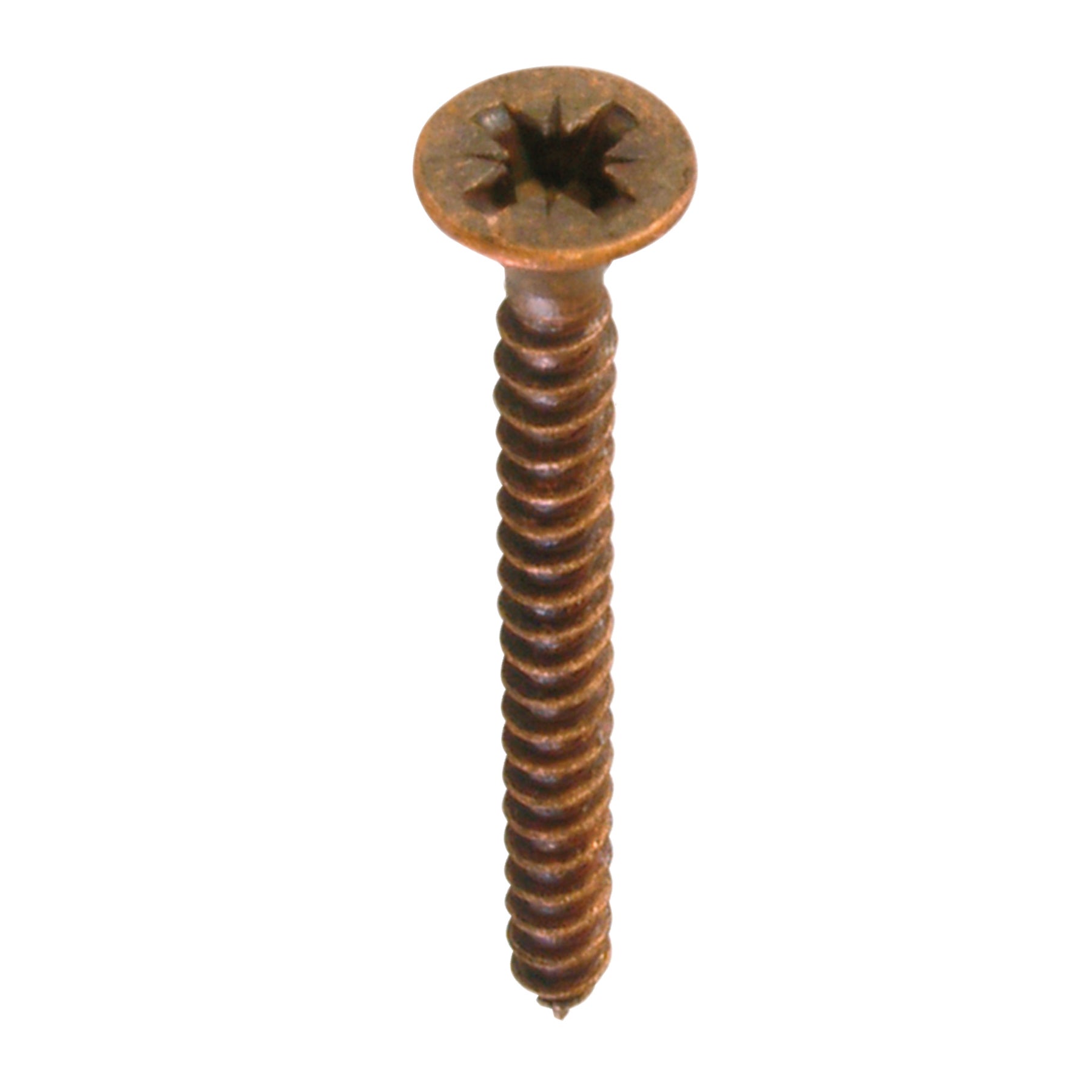 Viti Per Legno Bronzate Pozidriv 4x35 Mm - Testa Piana Svasata, Confezione Da 125 Pezzi - Foto 4