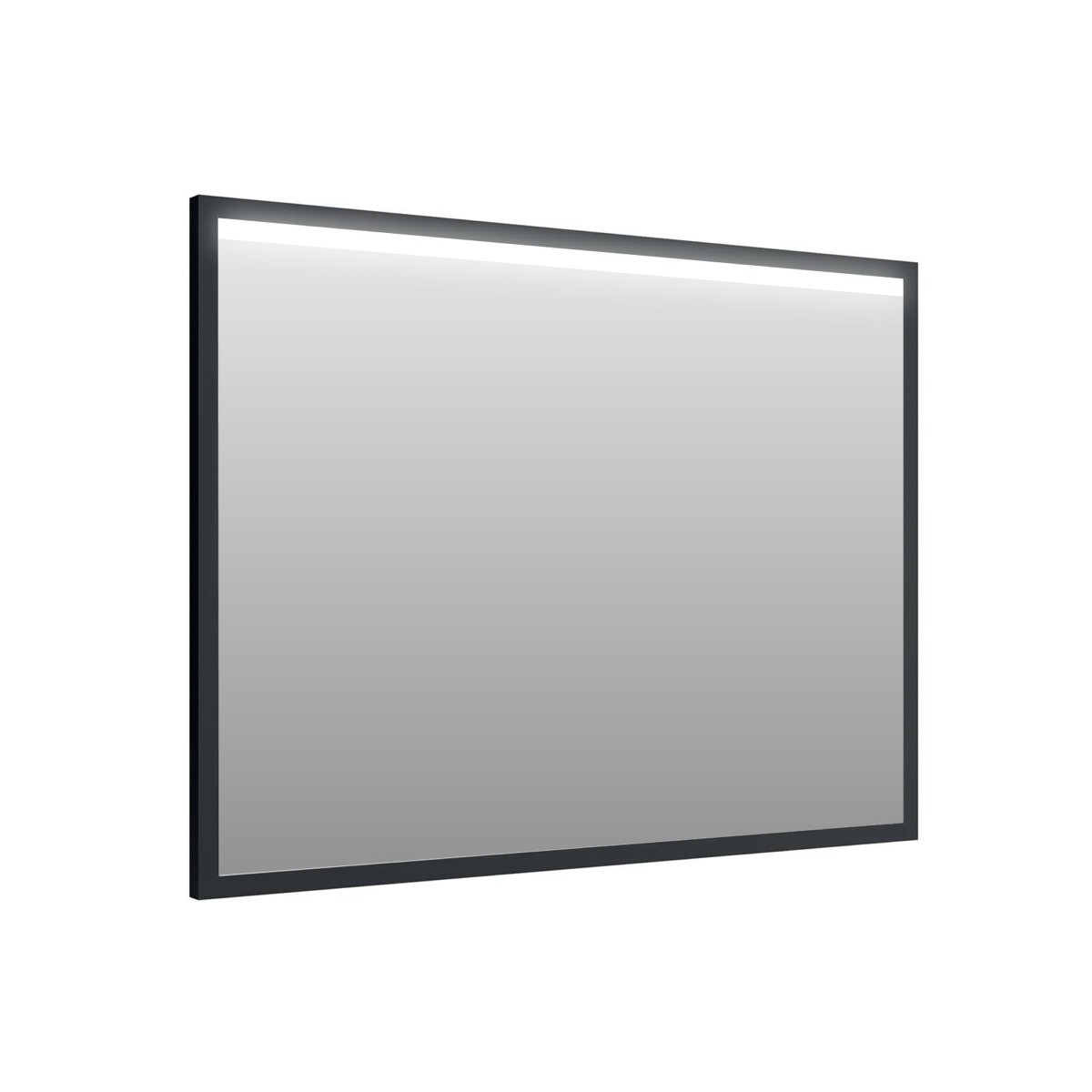 Specchio con illuminazione integrata bagno rettangolare Noir L 70 x H 100 cm - 1