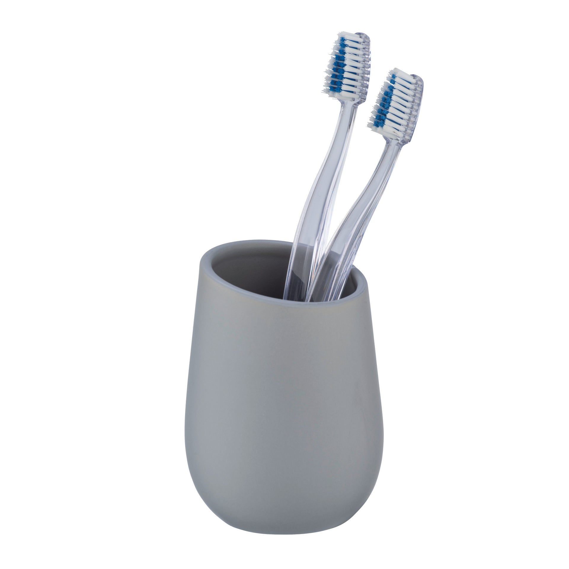 Bicchiere In Ceramica MSV Moorea - Grigio - Tazza Per Acqua E Bevande, Stile Minimal - 2