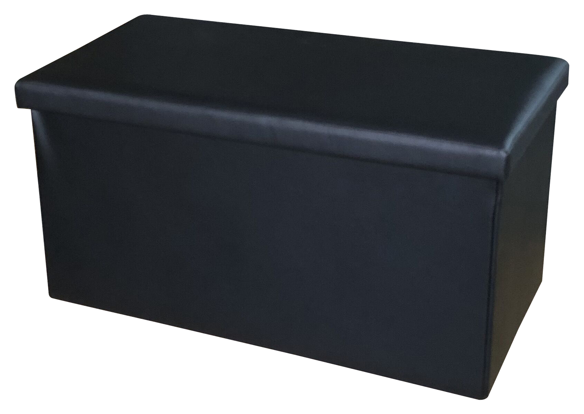 Baule L 77 x H 5 x P 40 cm Nero