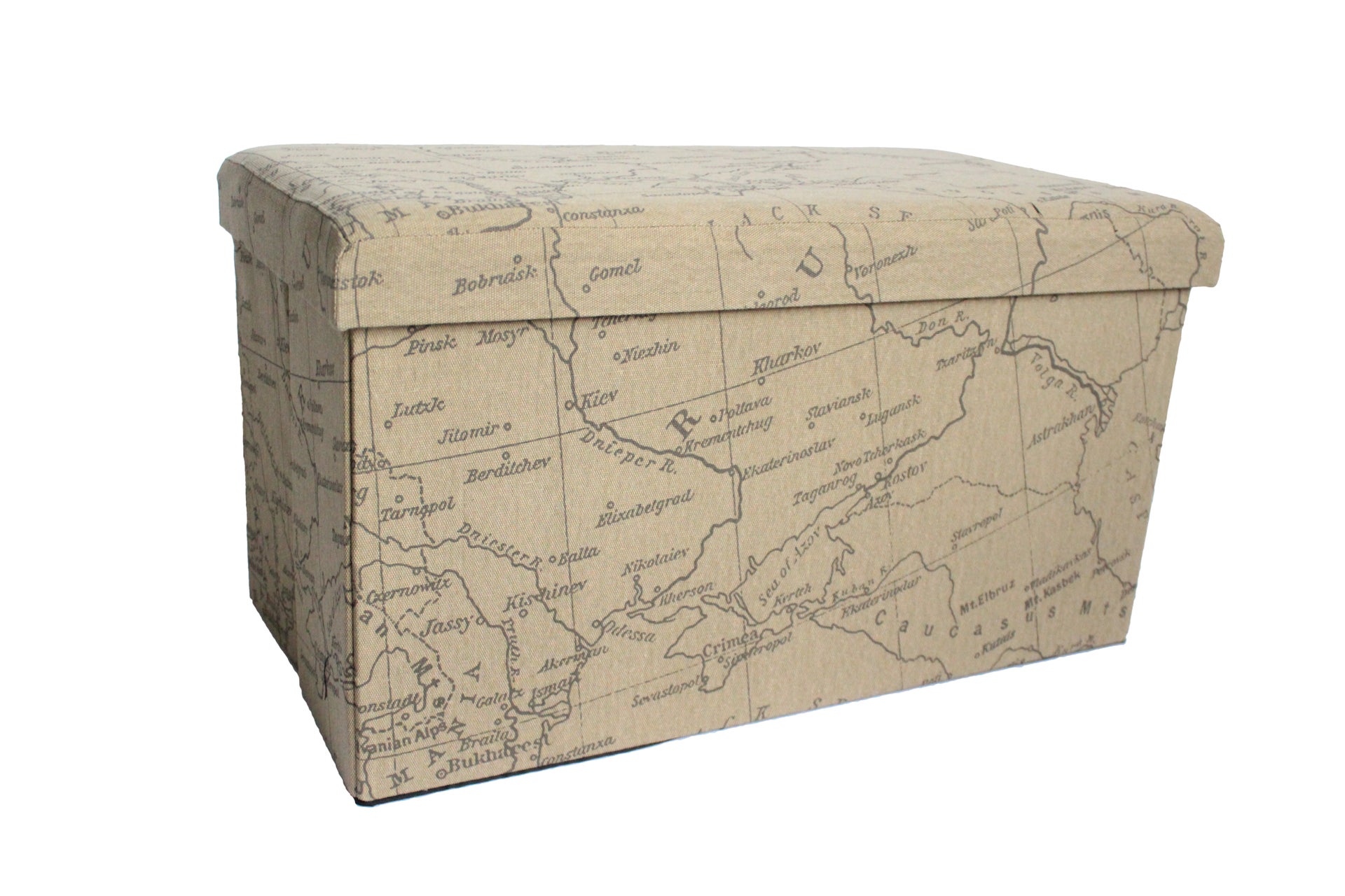 Baule Mundus L 76 x H 40 x P 40 cm Multicolore