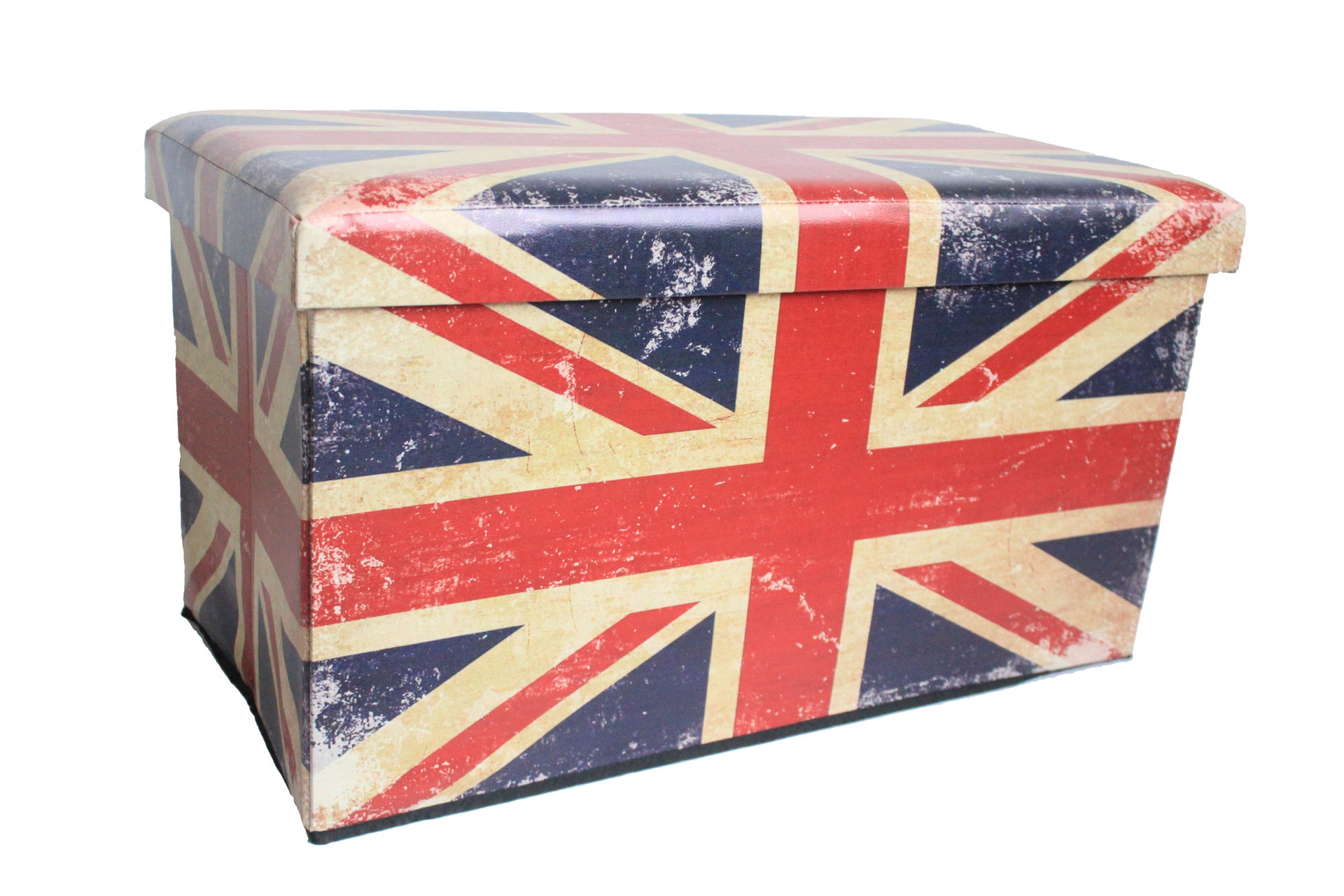 Baule Uk flag L 76 x H 40 x P 40 cm Multicolore