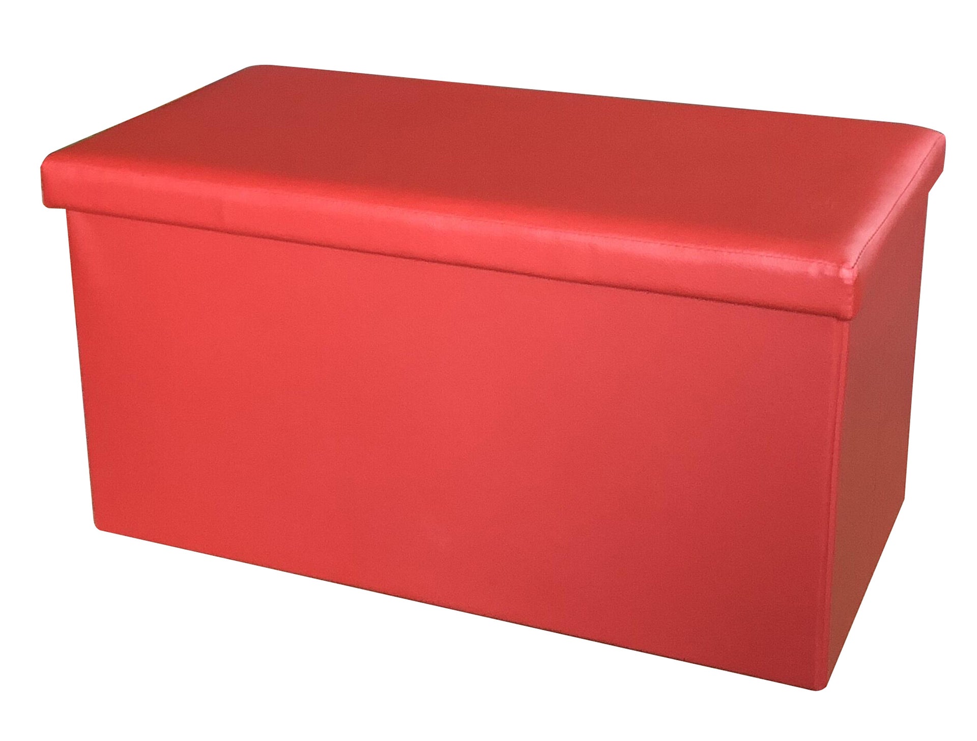 Baule L 77 x H 5 x P 40 cm Rosso