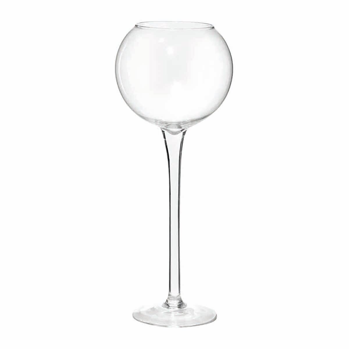 Vaso in vetro H 35 cm Ø 16 cm