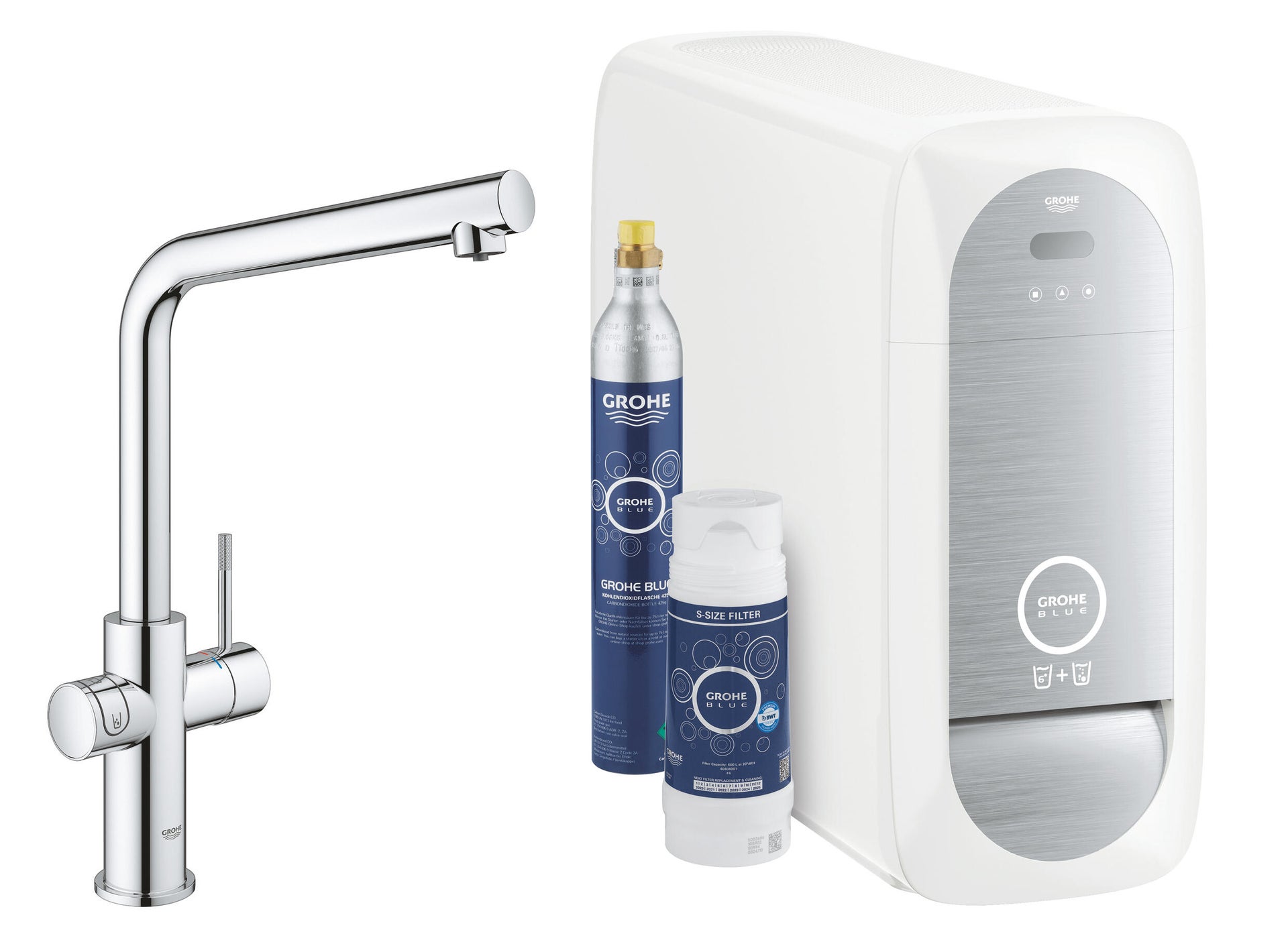 Miscelatore da cucina Blue Home cromato GROHE
