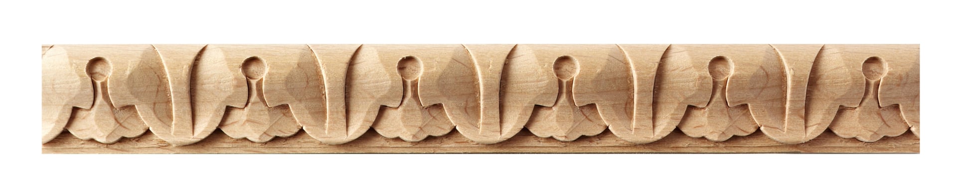 Asta Rettangolare in faggio grezzo 1200 x 23 x 130 mm . Confezione da 10 pezzi