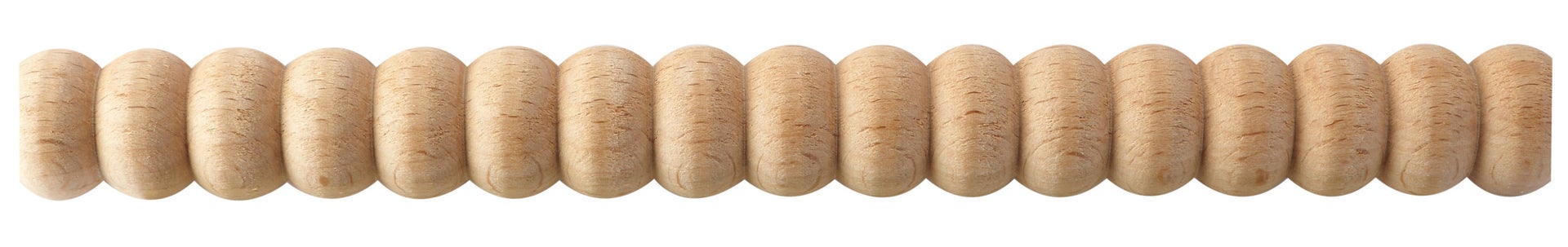 Asta rettangolare in faggio grezzo 1000 x 10.5 x 84 mm 8 pezzi