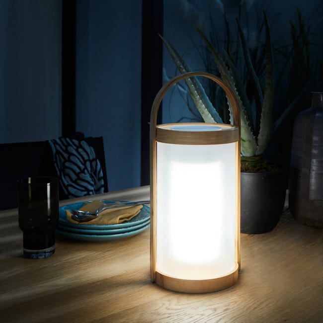 Lampada Da Esterno Cardea H 32 cm, luce bianco caldo , Modulo LED IP44 INSPIRE - 1