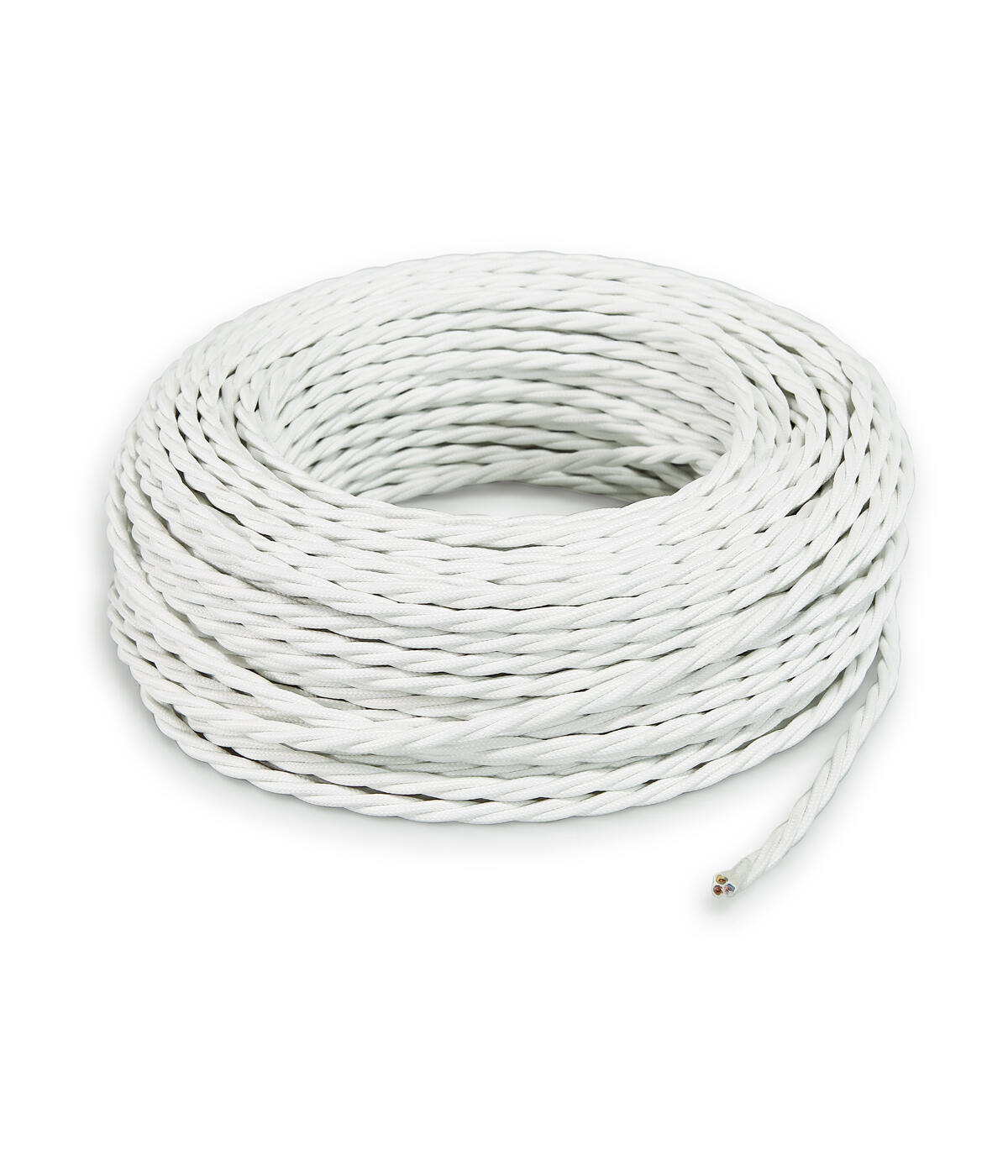 Cavo Elettrico Bianco H03VV F 3 Fili X 2 5 Mm 10 M MERLOTTI Matassa 