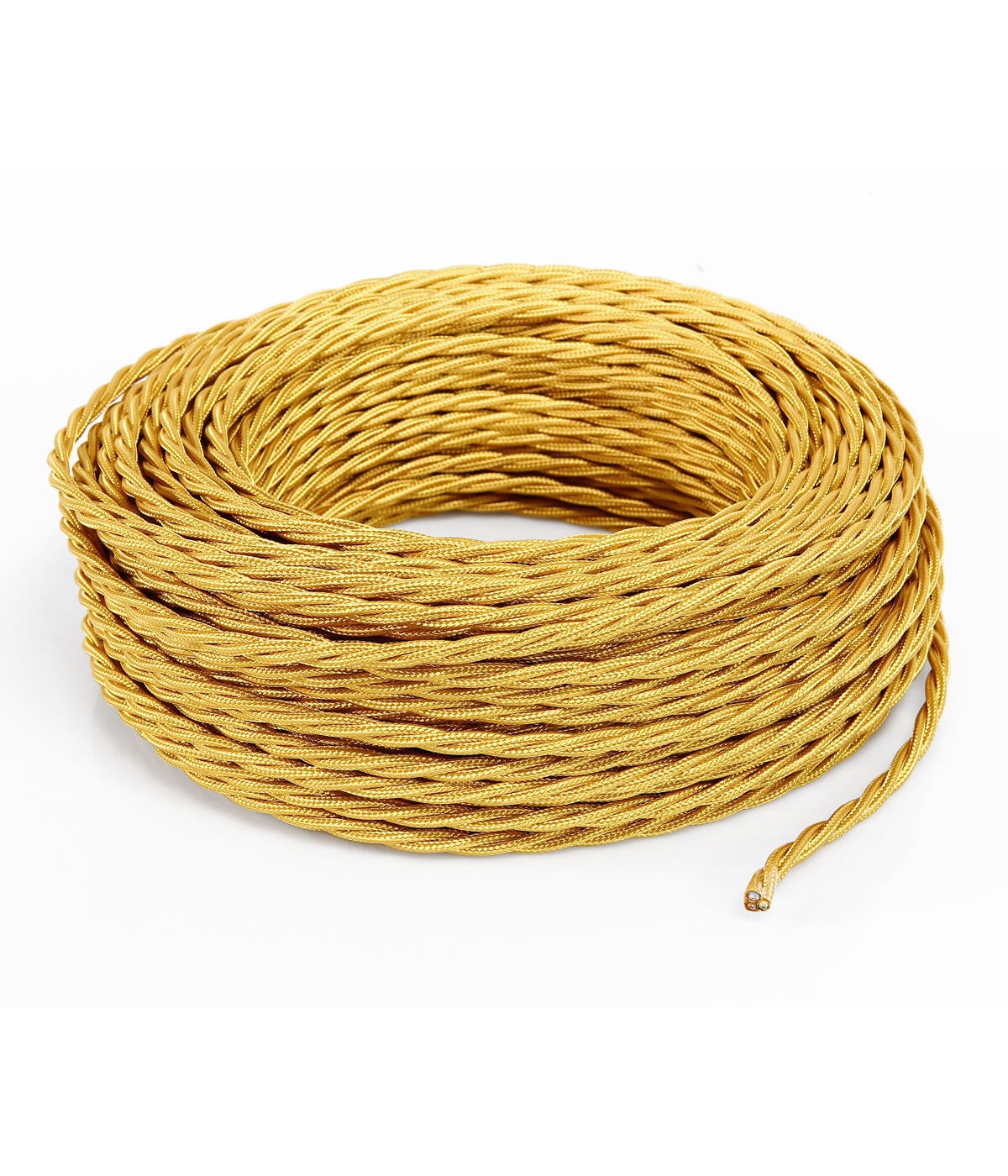 Cavo Elettrico Oro H03VV F 3 Fili X 2 5 Mm 10 M MERLOTTI Matassa 