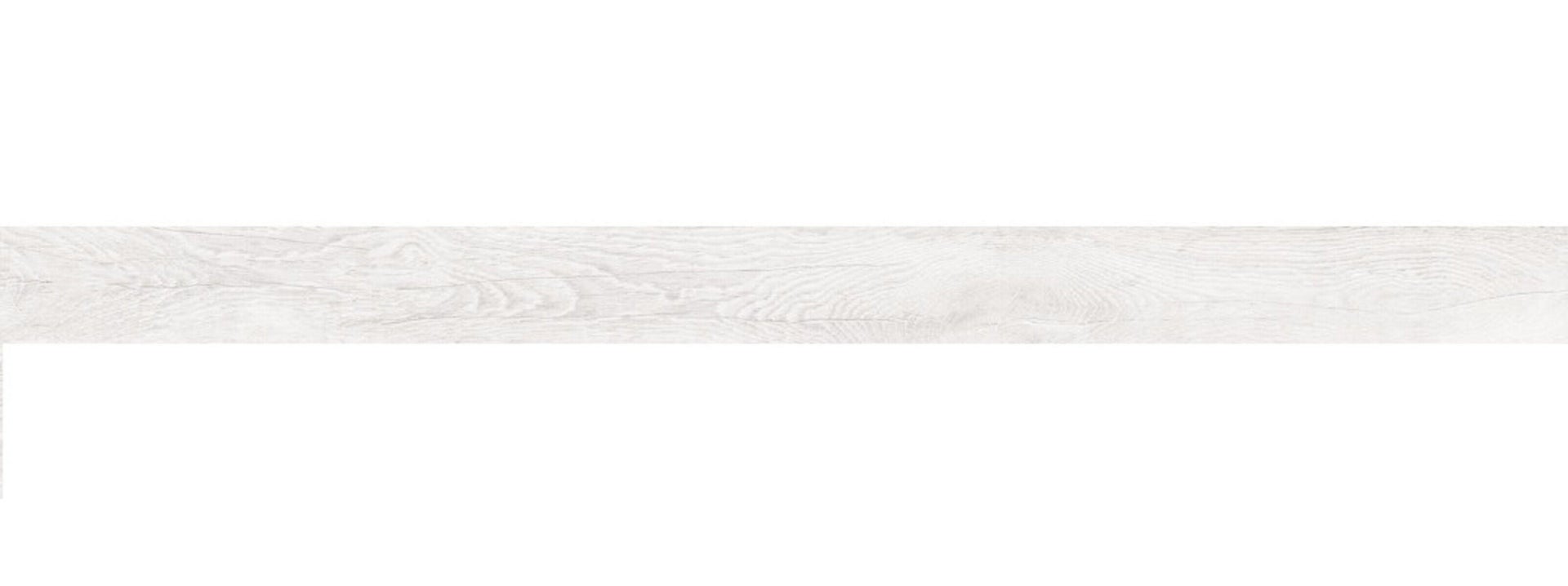 Battiscopa H 6 x L 120 cm bianco