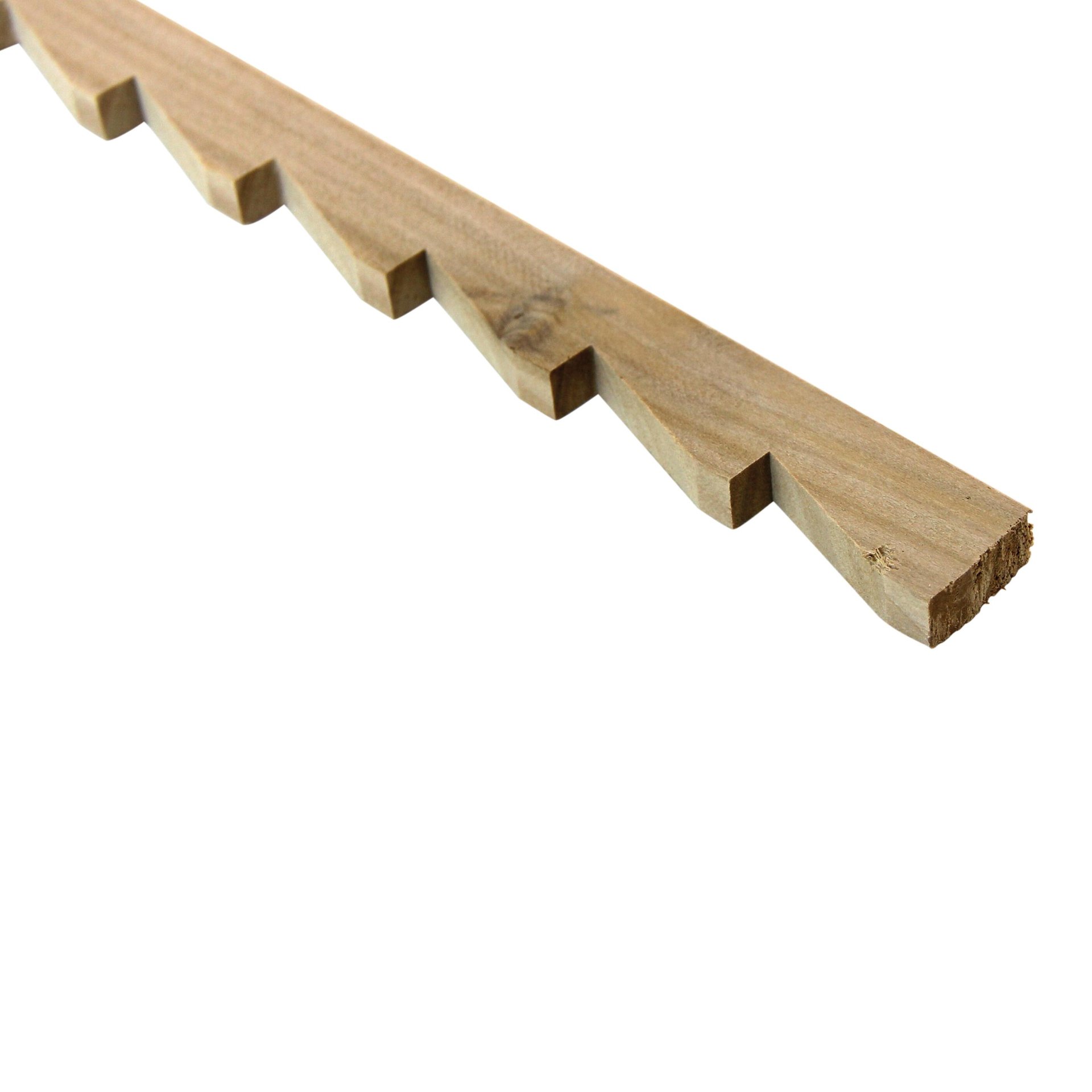 Listello piallato toulipier 3 m x 15 mm, Sp 28 mm