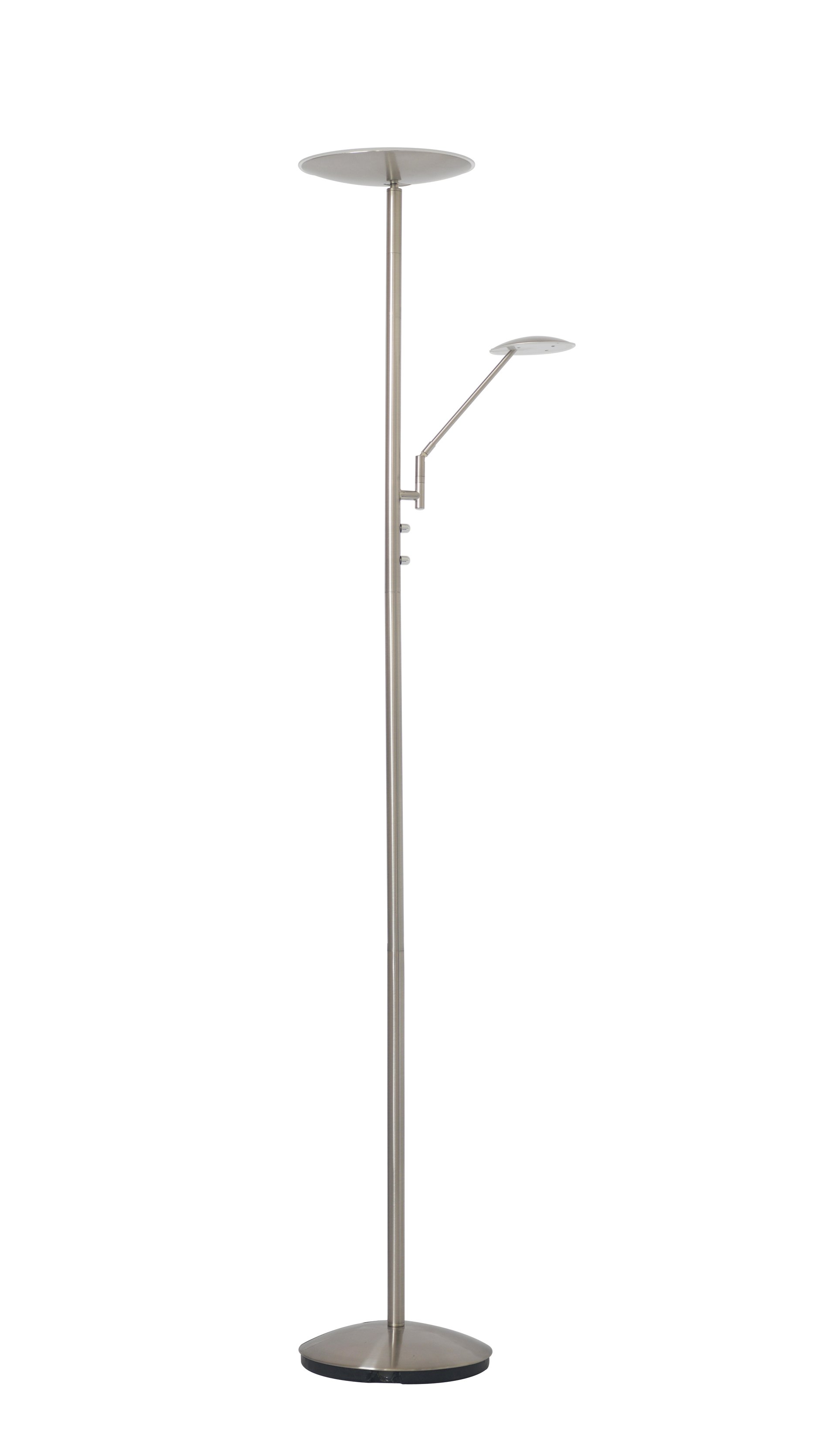Lampada da terra con luce da lettura Nenufar , in metallo, H180cm, LED integrato INSPIRE
