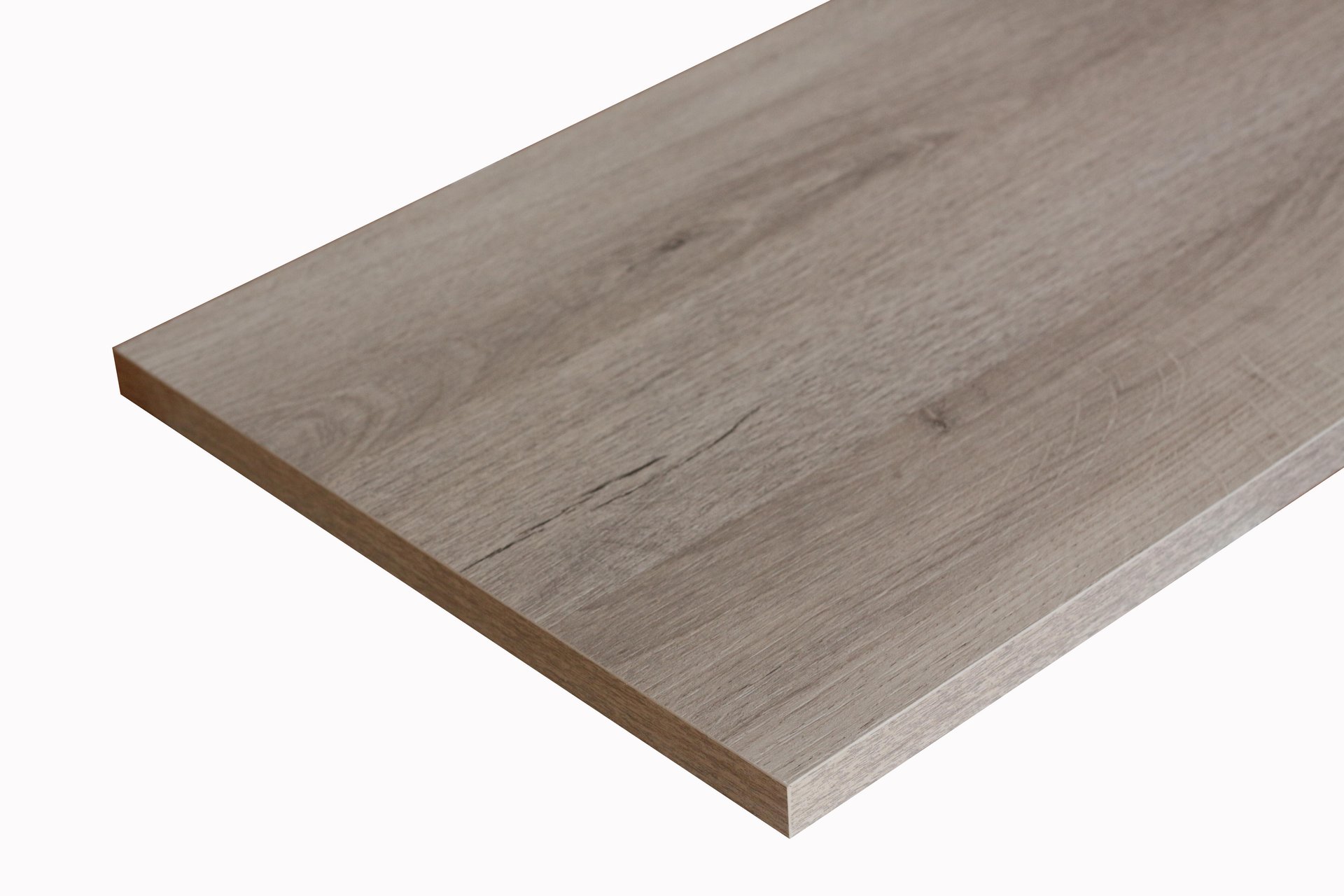 Ripiano melaminico ARTENS 100 x 20 cm Sp 18 mm rovere grigio