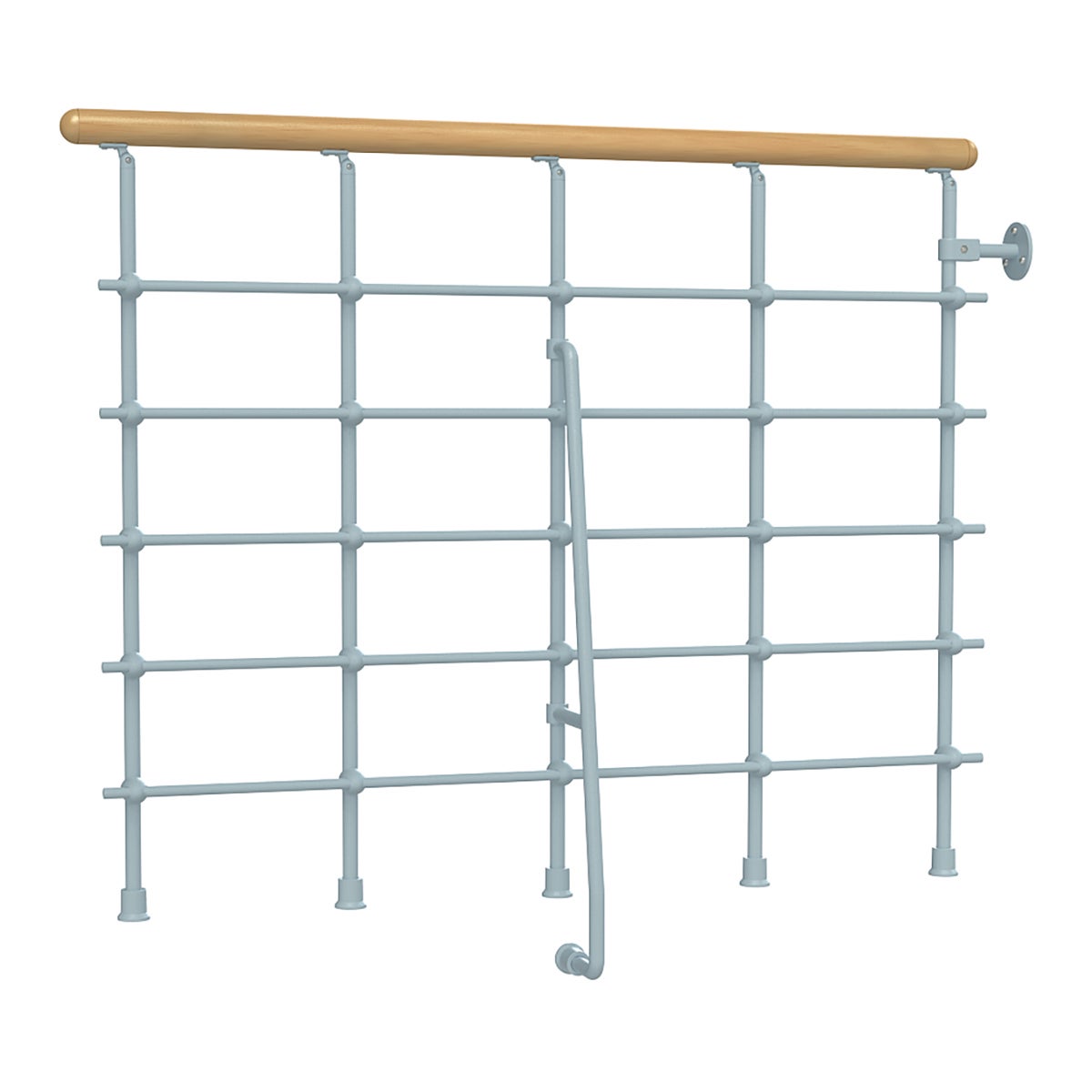 Balaustra FONTANOT Inside in acciaio L 120 x H 100 cm grigio