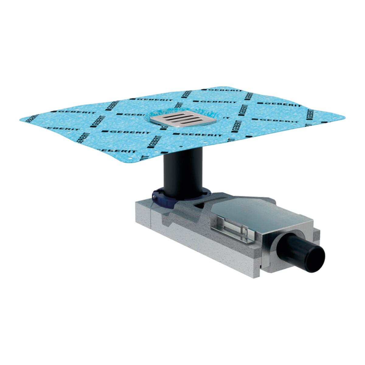 Piletta di scarico per doccia easyclean GEBERIT grigio / argento