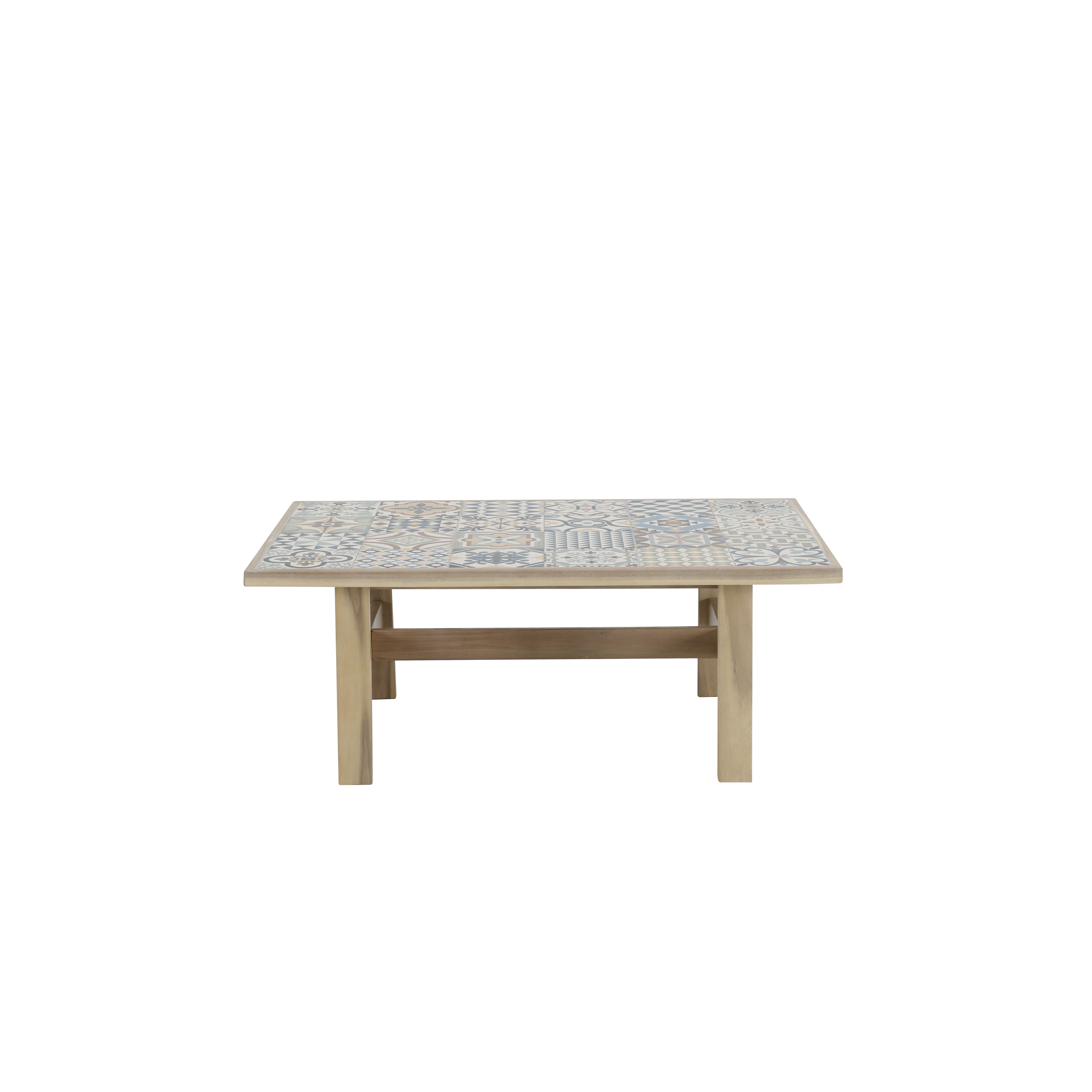 Tavolo da giardino rettangolare Soho con piano in ceramica L 70 x L 103 cm