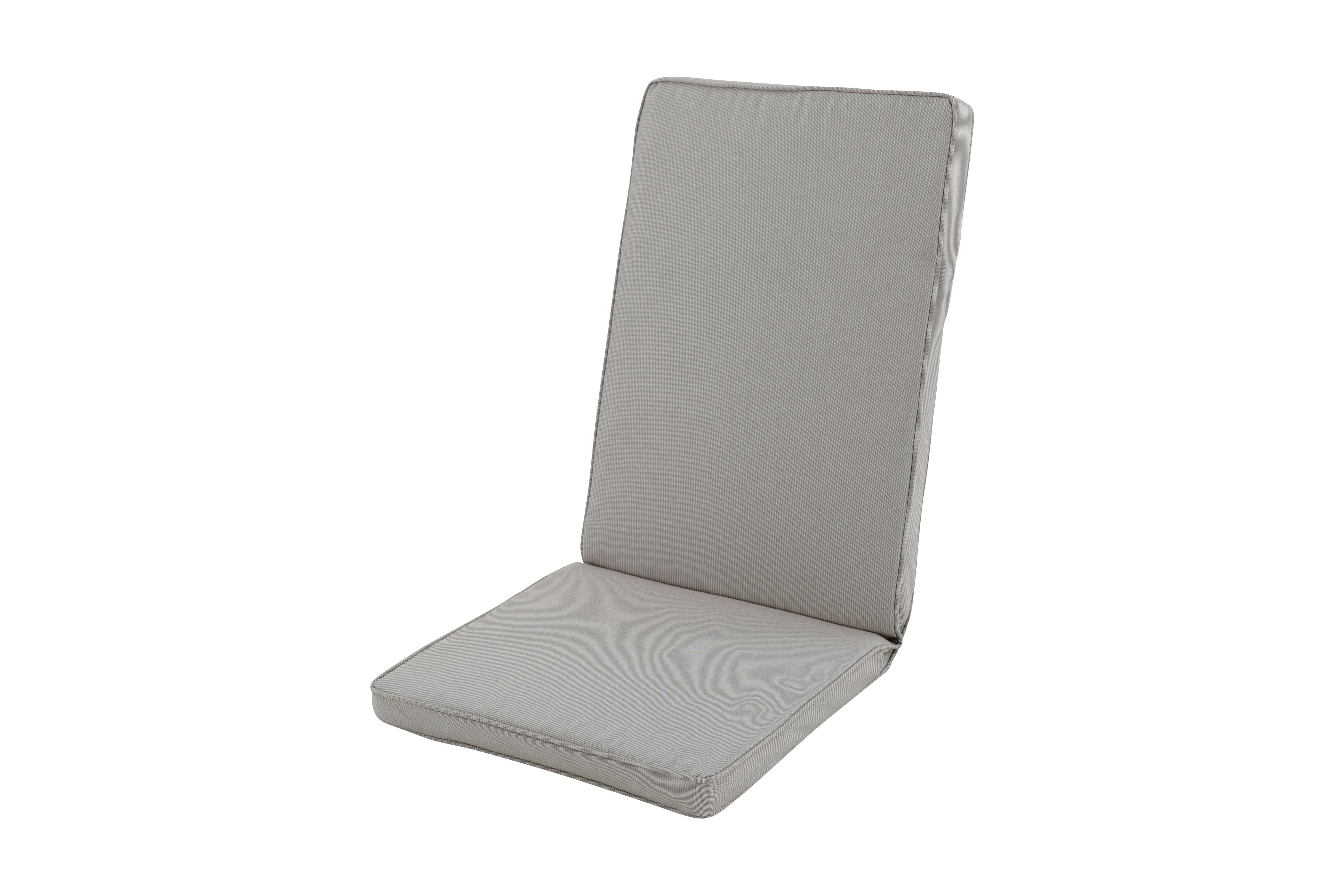 Cuscino per sedia a sdraio BIGREY grigio antracite 97 x 47 x Sp 3 cm