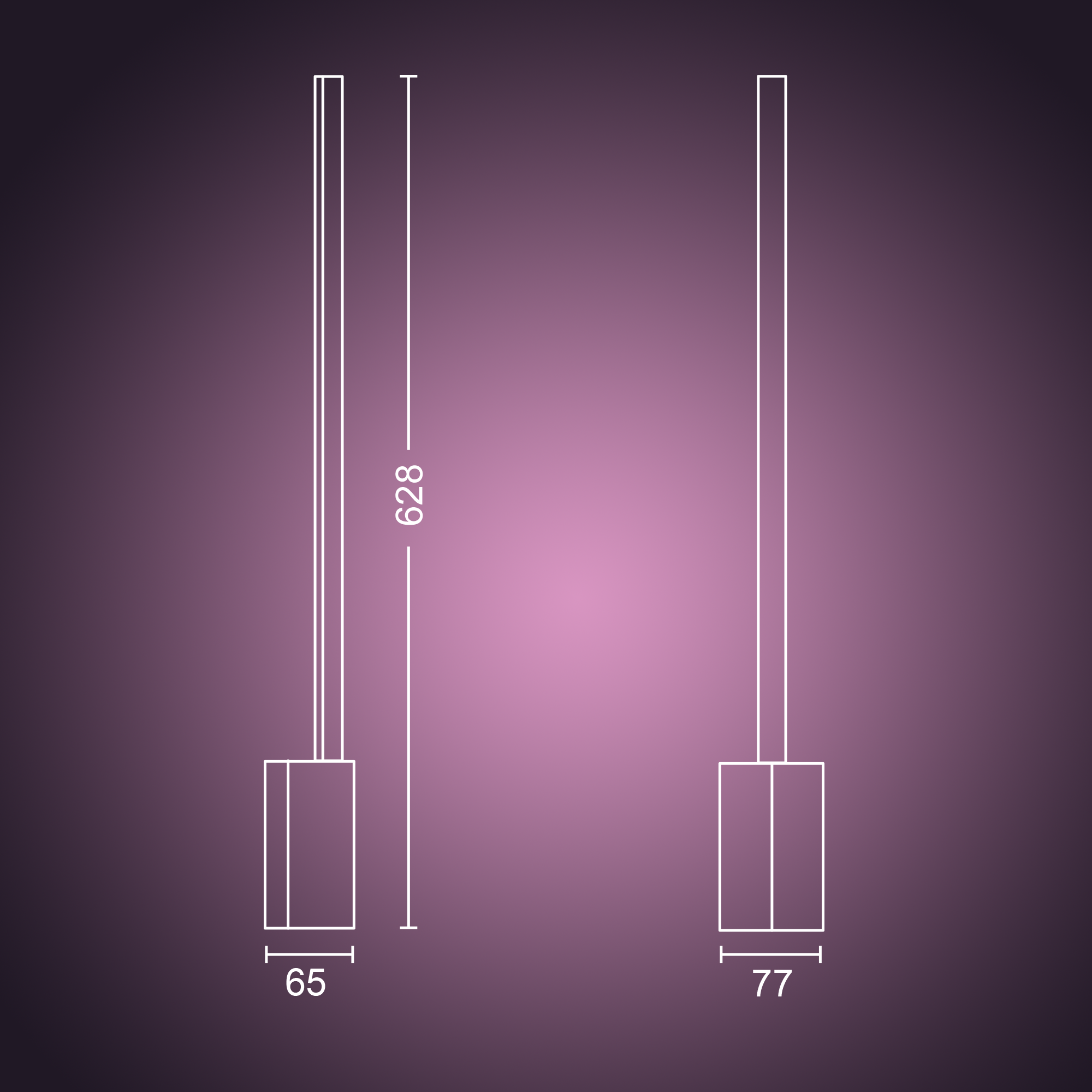 Philips Lighting LOLLYPOP Lampada da Terra LED 6 x 2.5 W, Lampadina