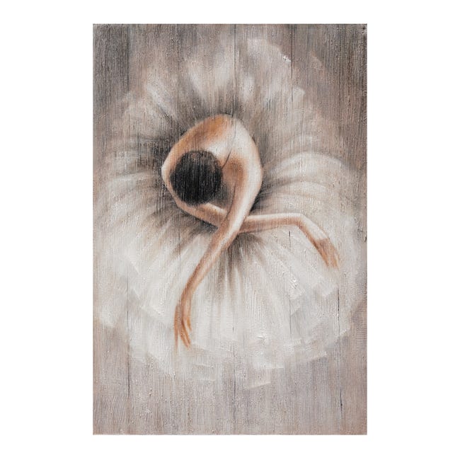 dipinto su tela ballerina 60x90 cm leroy merlin