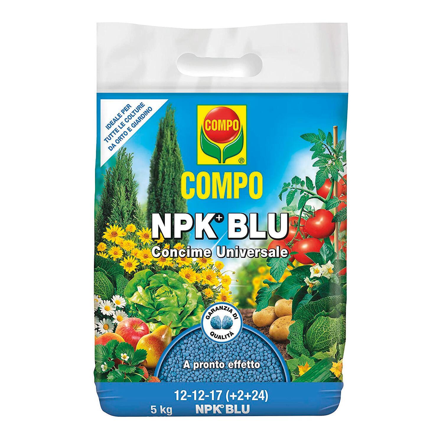 Concime granulare COMPO Npk blu 5 Kg - 2