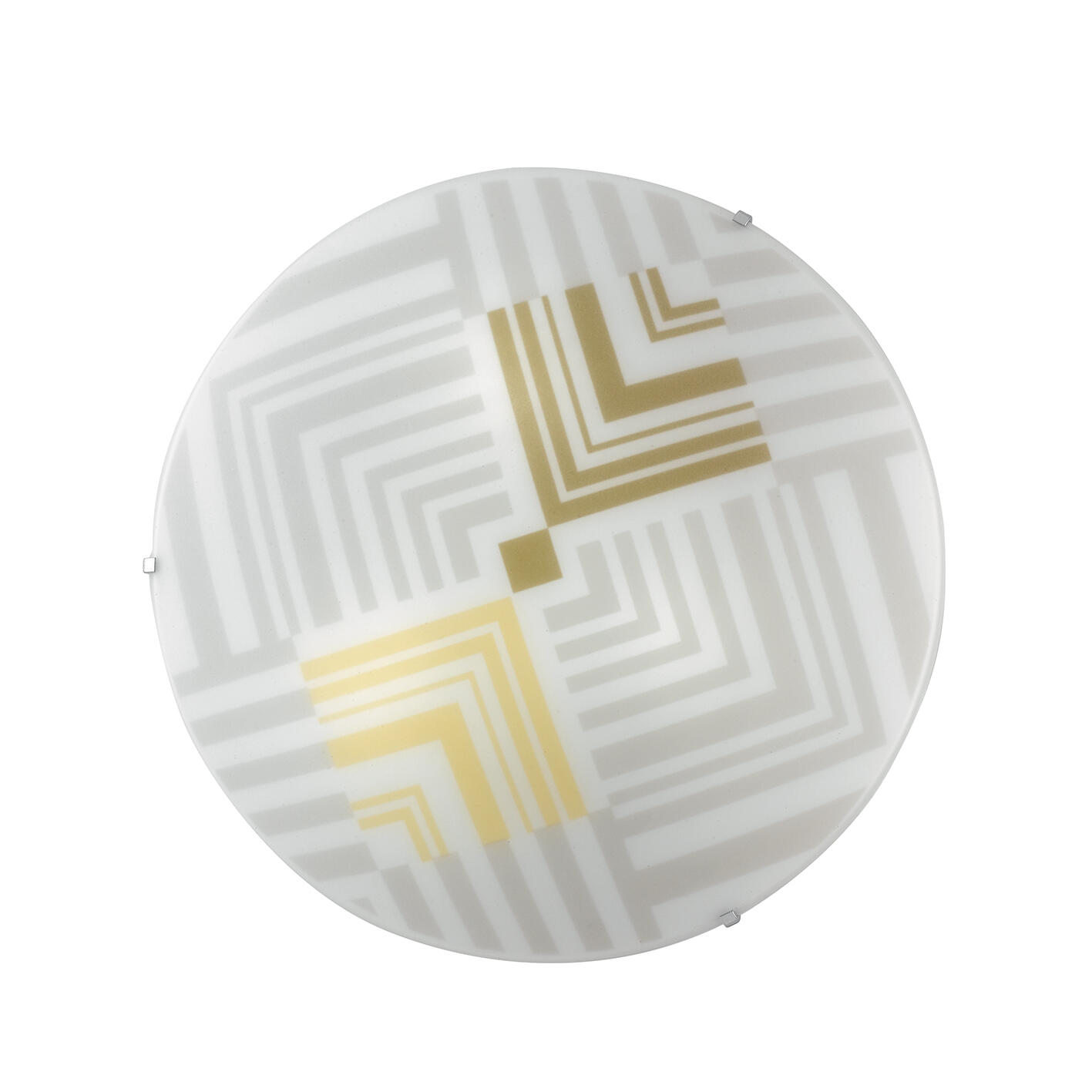 Applique Seventy bianco, in vetro, 3 luci LUCE AMBIENTE DESIGN