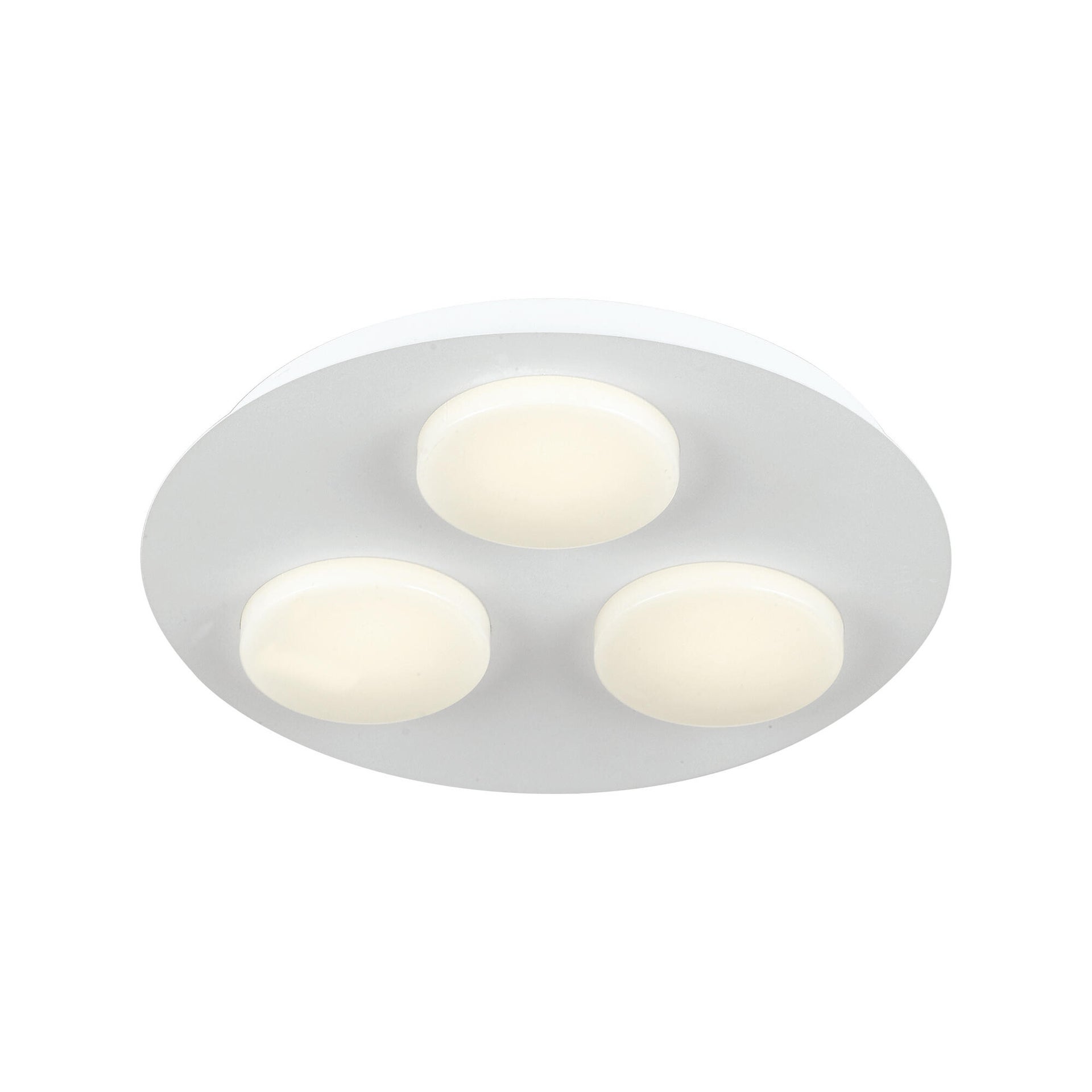 Applique Madison LED integrato bianco, in metallo, 3 luci LUCE AMBIENTE DESIGN