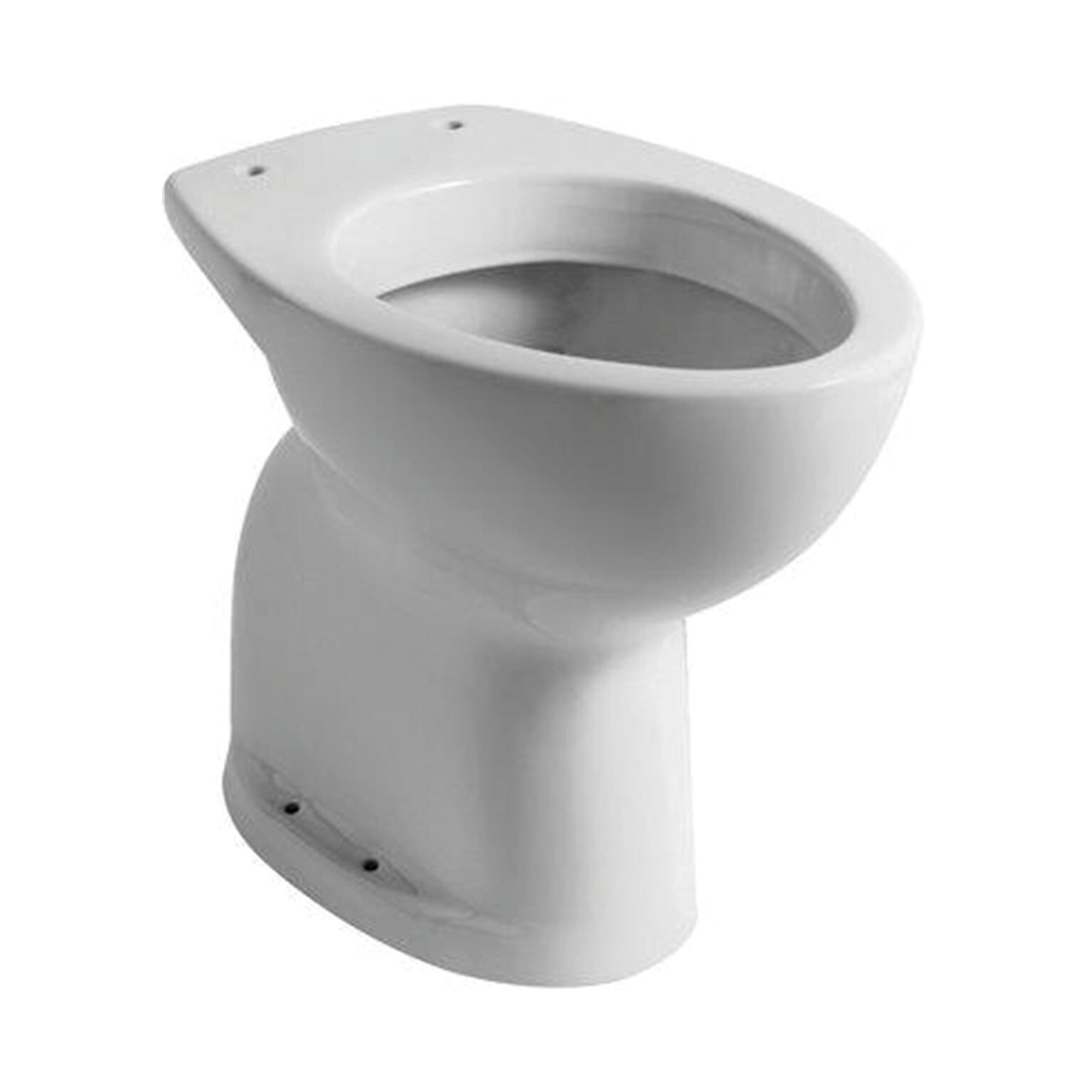 Vaso wc a pavimento distanziato comoda