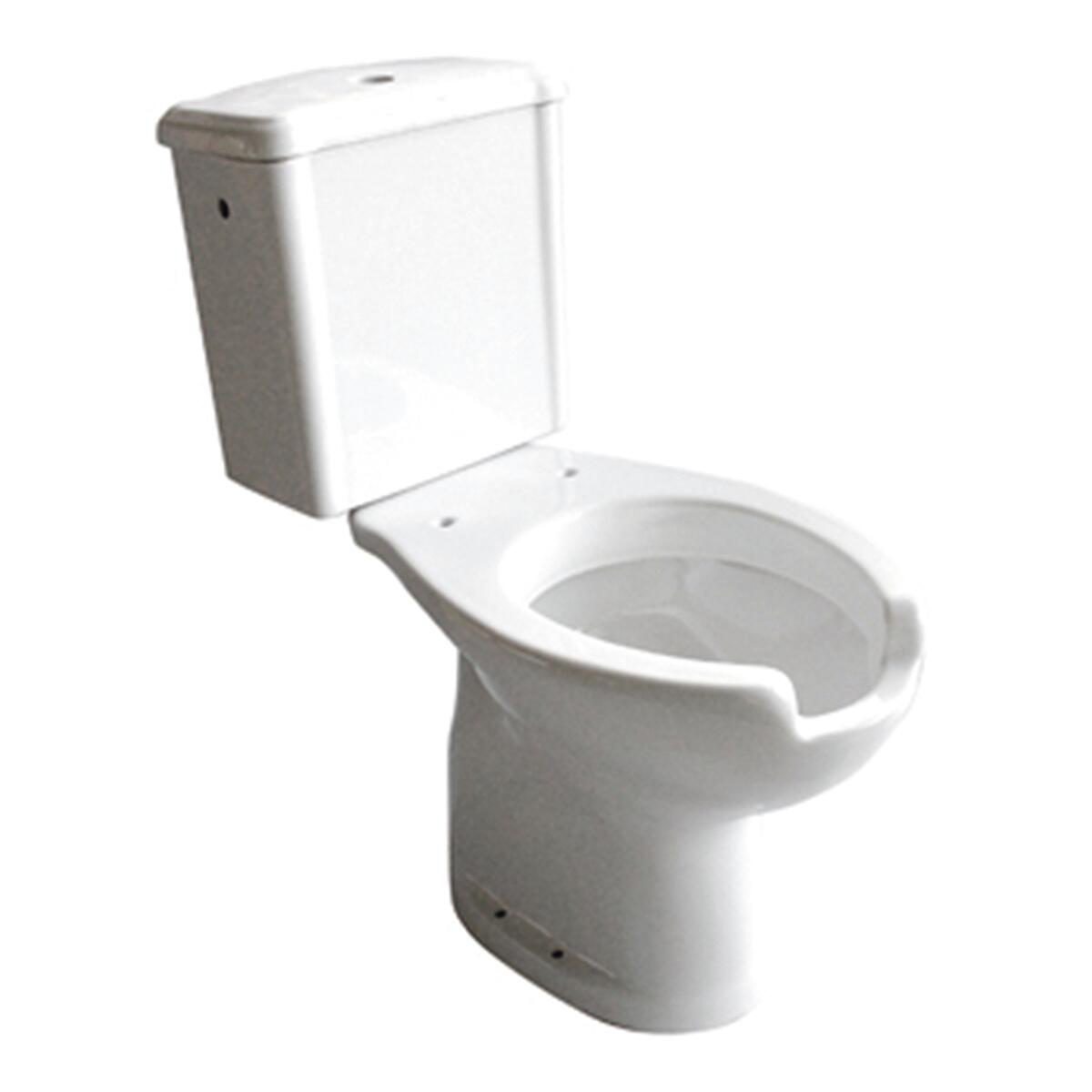 Vaso WC monoblocco Per disabili - scarico parate