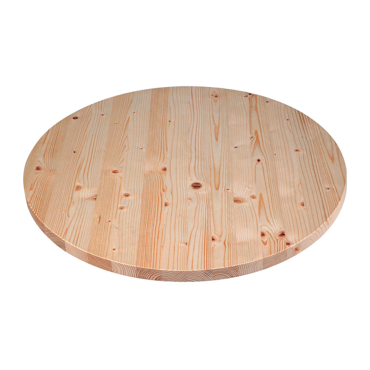 Tavola tondo in abete grezzo 28 mm Ø 600 mm