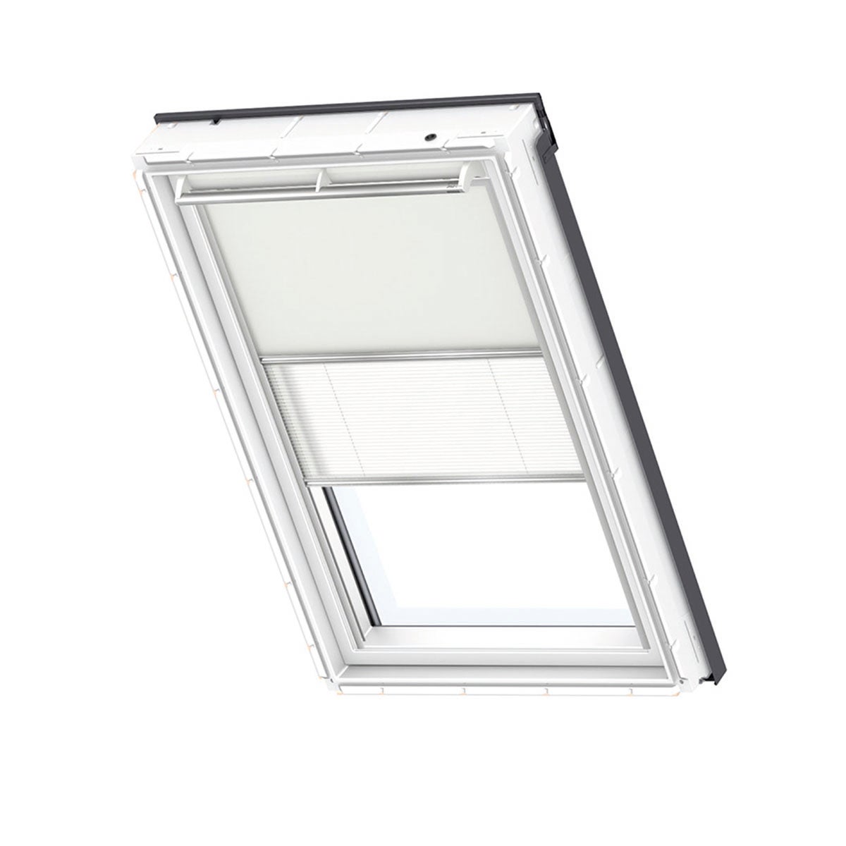 Tenda combinata per finestra da tetto oscurante e filtrante VELUX DFD S01 1085S L 70 x H 114 cm beige