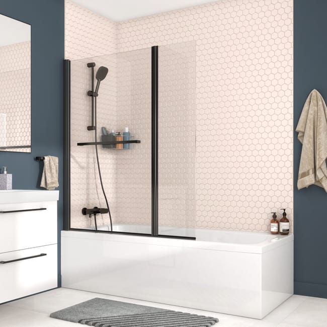 Parete Doccia Con 3 O Piu Ante Remix H 140 Cm Vetro Di Sicurezza 5 Mm Trasparente Leroy Merlin Ante Per Vasca Da Bagno Leroy Merlin