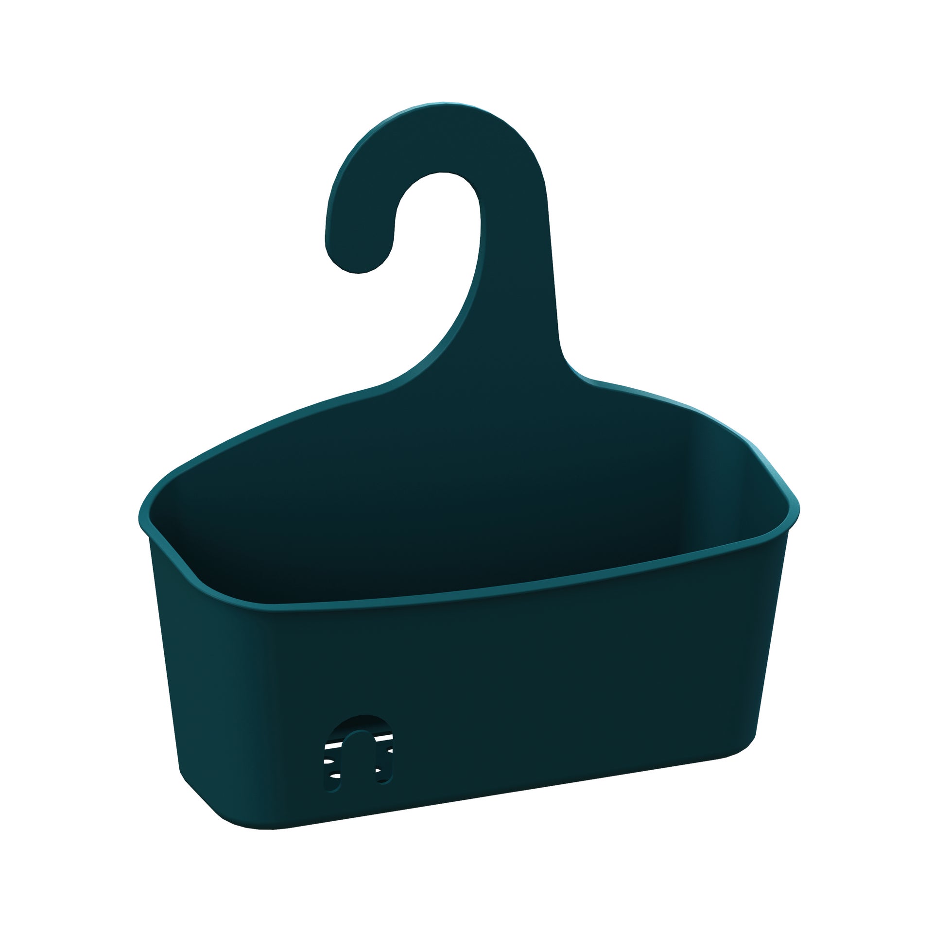Vassoio parete Easy 1 ripiano blu