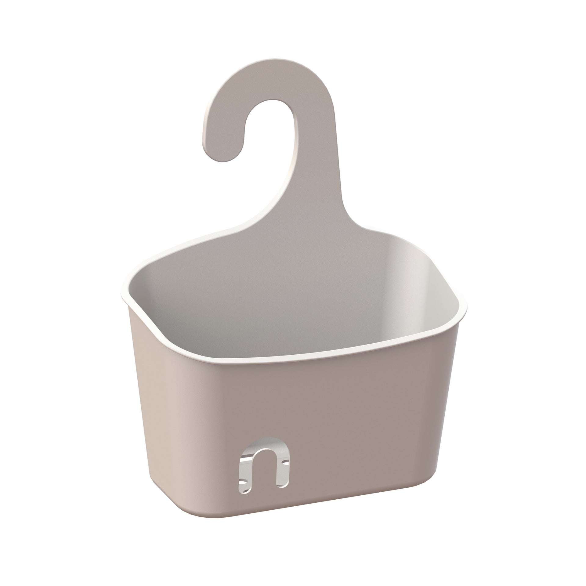 Organizer parete Easy 1 ripiano bianco