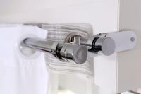 WB 2 INOX - Supporto laterale per il fissaggio a pavimento di vasi e WB 2 INOX - Supporto laterale per il fissaggio a pavimento di vasi e