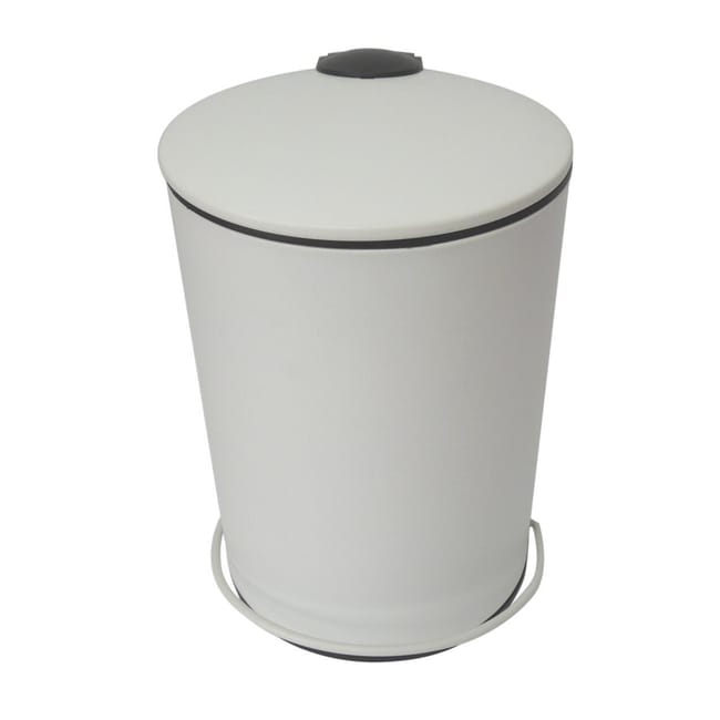 Pattumiera Da Bagno A Pedale Icone Sensea Bianco 3 Lin Metallo Leroy Merlin Rubinetto A Pedale Leroy Merlin