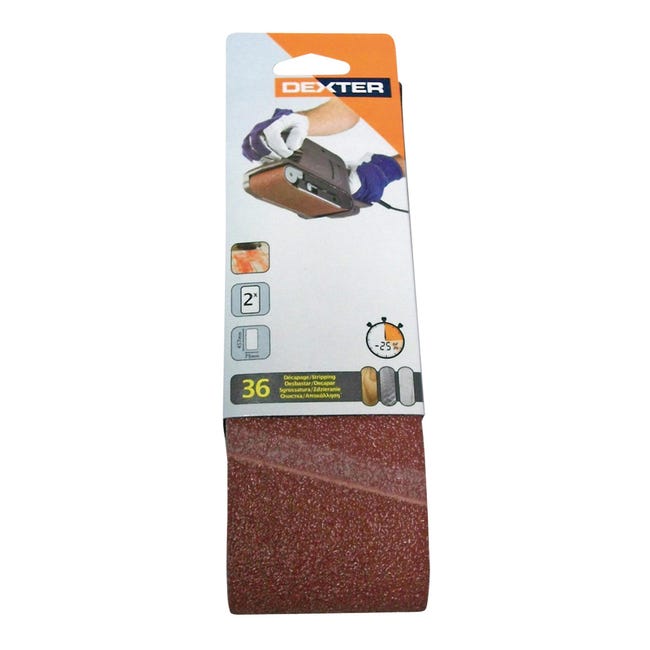 P-00119 - Nastro Abrasivo 30x533mm, GR.100, 5pz