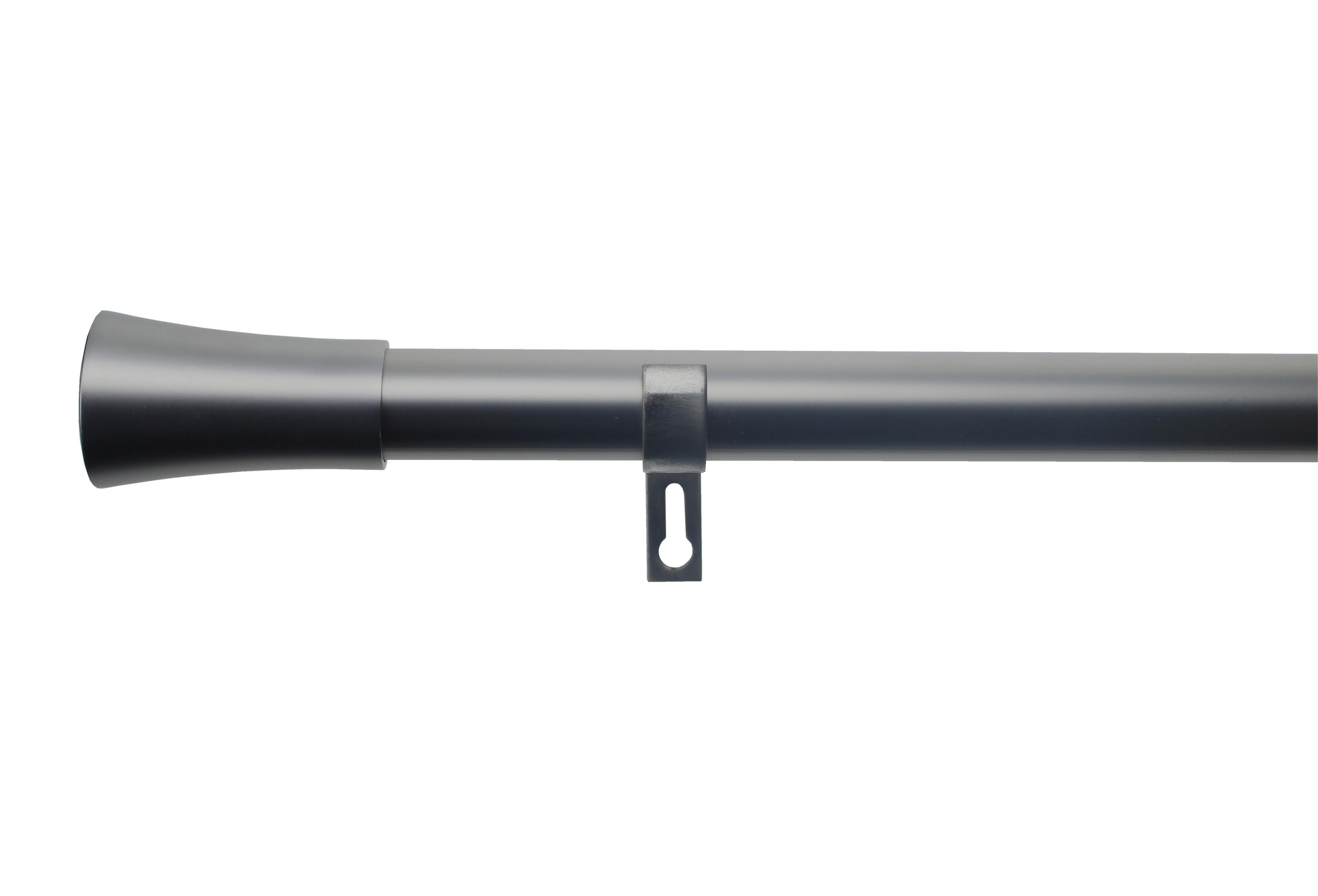 Kit bastone per tenda estensibile Imbuto in metallo 28/25mm acciaio opaco da 200 a 360 cm INSPIRE - 5