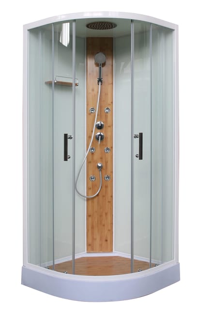 Cabina Doccia Idromassaggio Semicircolare 90 X 90 Cm Leroy Merlin Cabina Doccia Klios 70x90