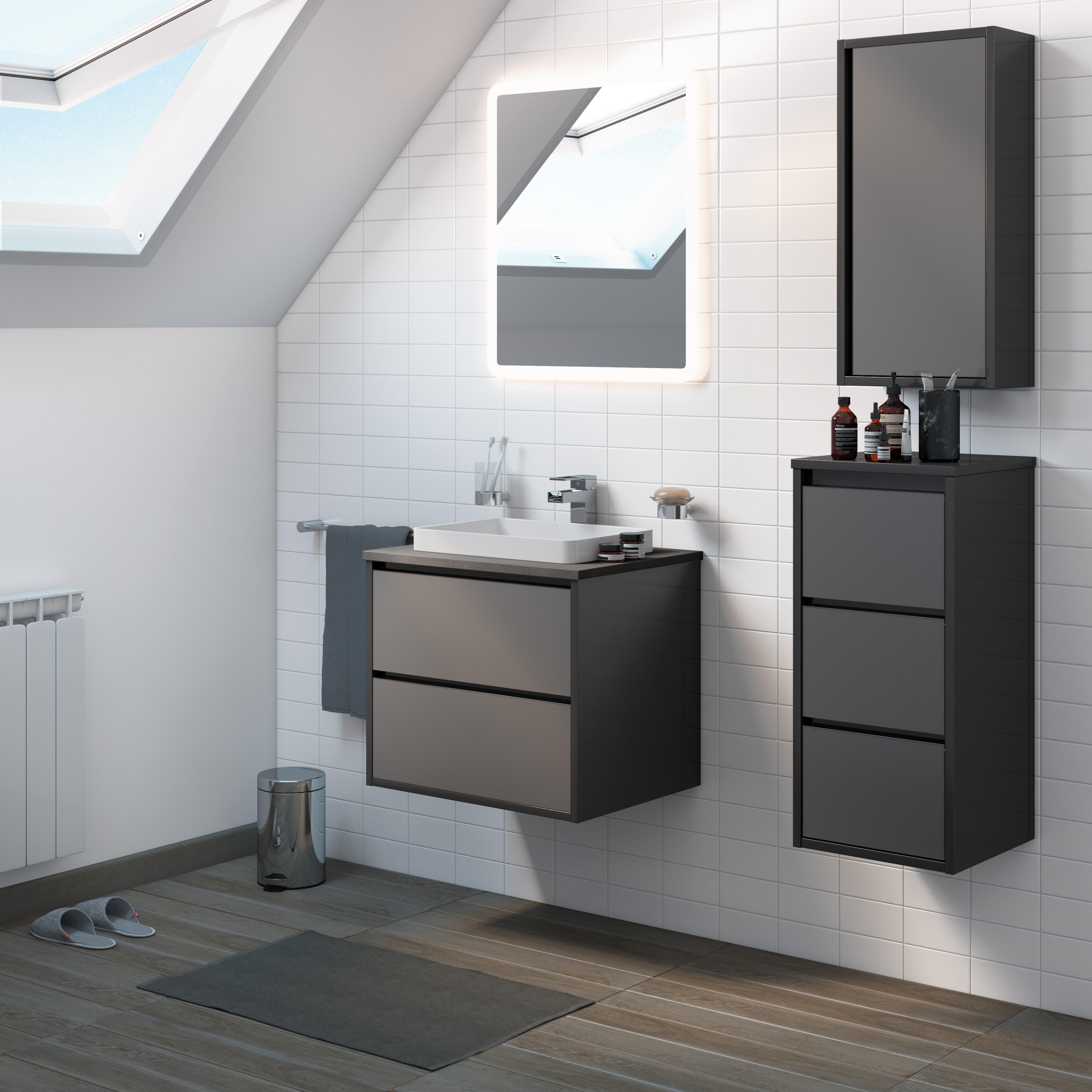 mobile bagno 60 cm leroy merlin