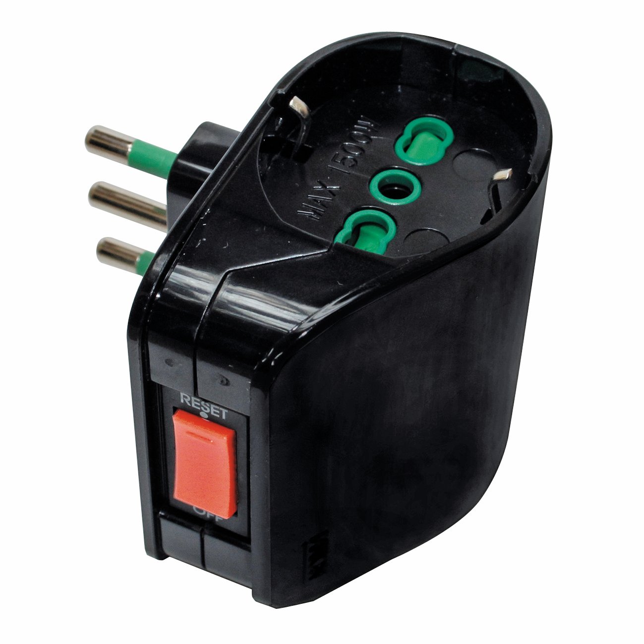 Adattatore FANTON 87311 Da 10 a 16 A 10 A nero